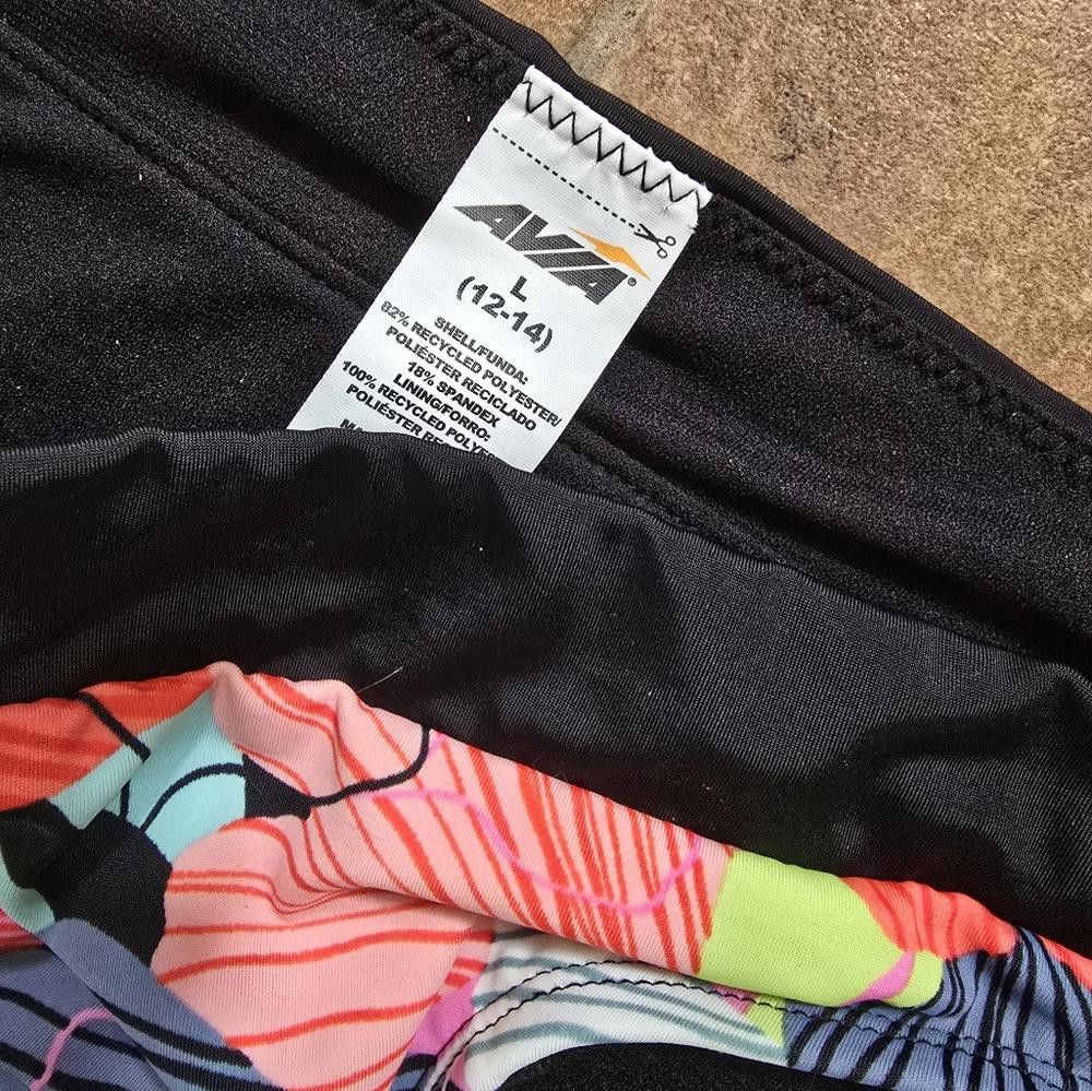 Avia Multicolored Design Avia Bikini Bottoms Size ONE SIZE - 4 Thumbnail