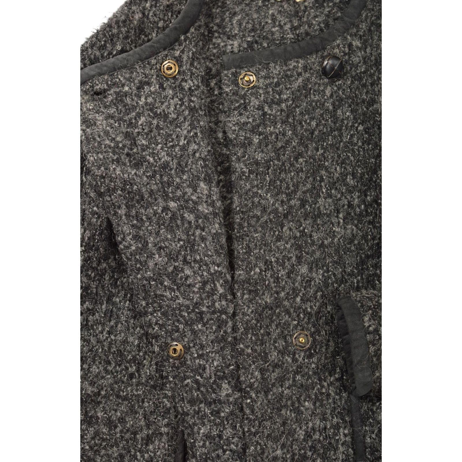 Isabel Marant Isabel Marant Etoile Coat Jacket Women Wool Mohair Cotton Made in Poland 38 Gray Overcoat Vintage? Size XS / US 0-2 / IT 36-38 - 5 Thumbnail