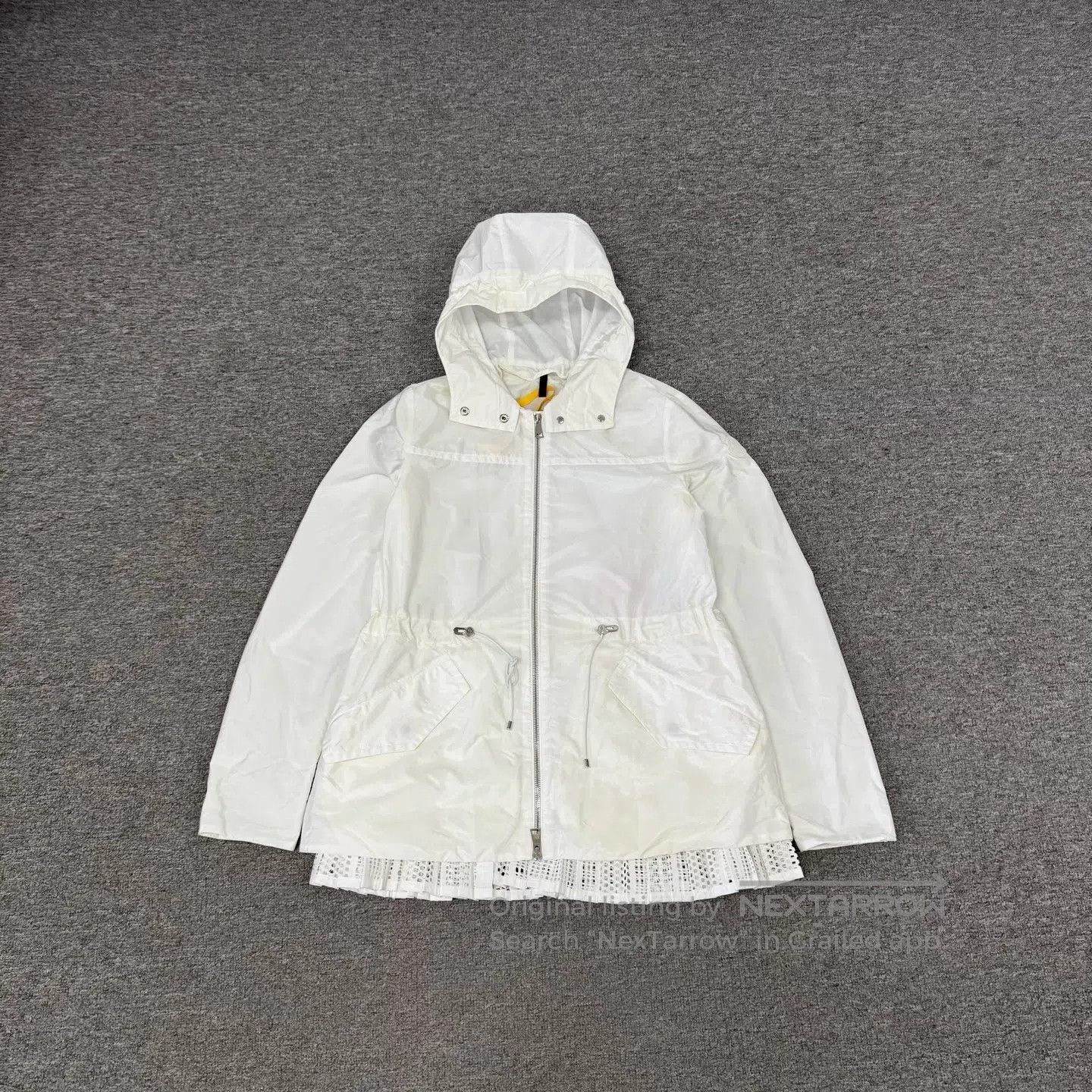 Moncler Moncler size 1 Baaba waist-tightening jacket medium-length Size S / US 4 / IT 40 - 1 Thumbnail