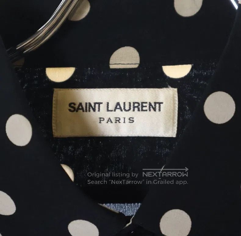 Saint Laurent Paris Saint Laurent Paris size 37 Mulberry Silk Black and White Size US S / EU 44-46 / 1 - 5 Thumbnail