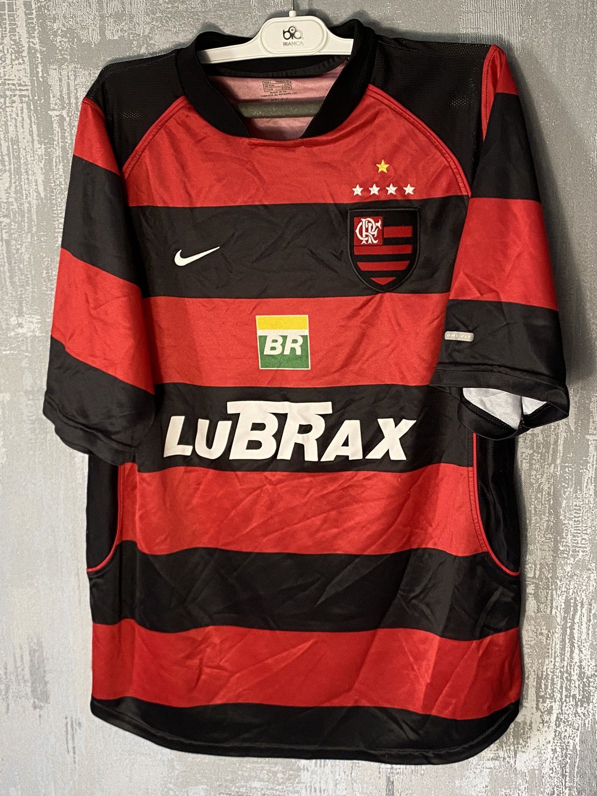 Nike Vintage Flamengo Nike Soccer Jersey 2003 Home Team Size US L / EU 52-54 / 3 - 1 Thumbnail