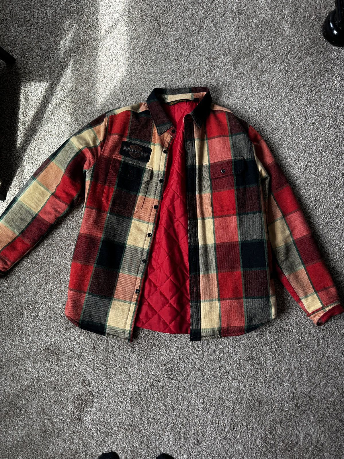 Harley Davidson Harley Davidson Flannel Size US L / EU 52-54 / 3 - 1 Thumbnail