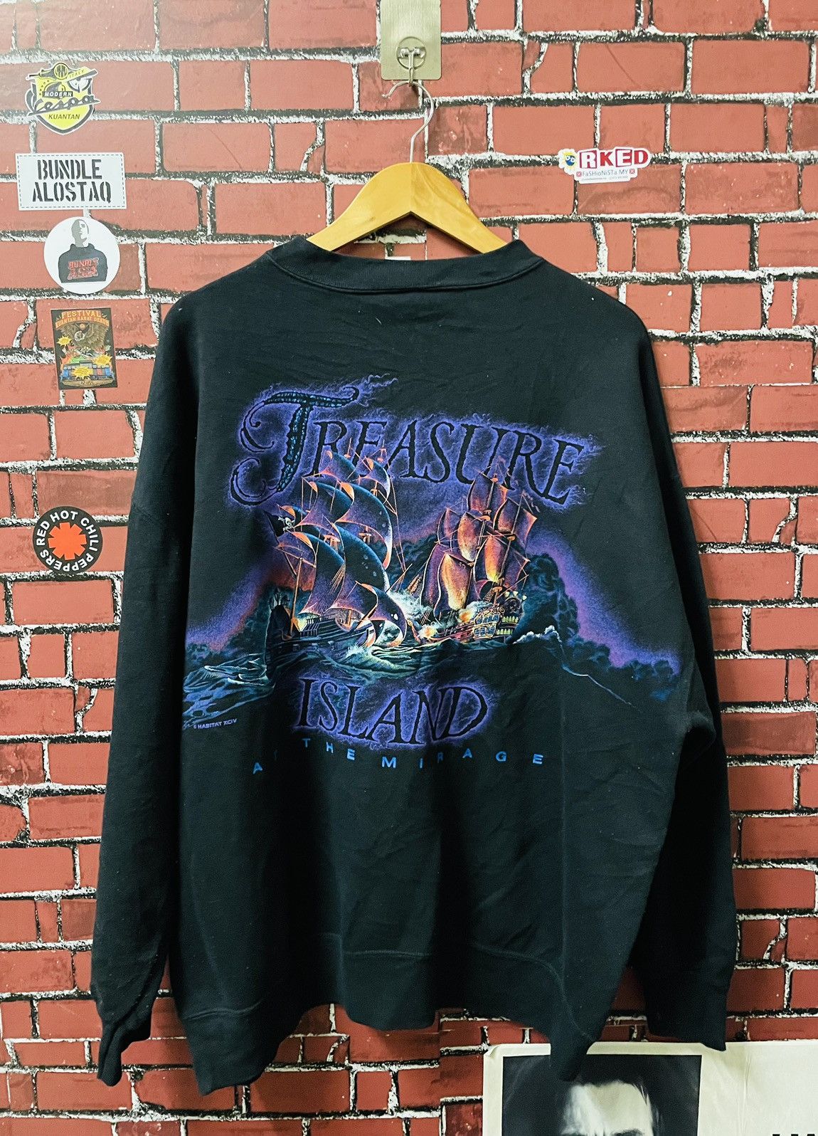 Habitat × Vintage HABITAT XCIV FREASURE ISLAND 90s Size US XL / EU 56 / 4 - 8 Thumbnail