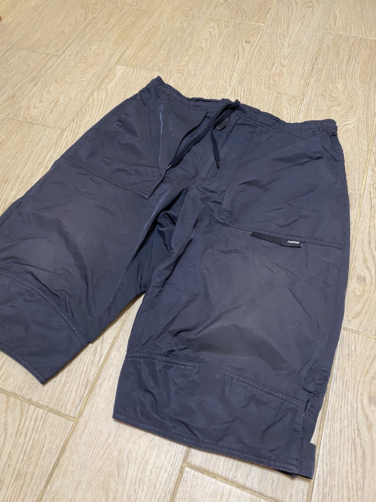 Nike × Vintage Nike vintage distressed shorts Size US 34 / EU 50 - 3 Thumbnail
