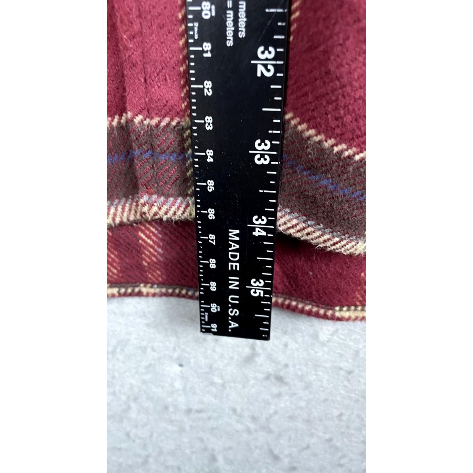 Vintage St. John's Bay Shirt Mens XL Red Plaid Flannel Button Front Casual Long Sleeve Size US XL / EU 56 / 4 - 4 Thumbnail