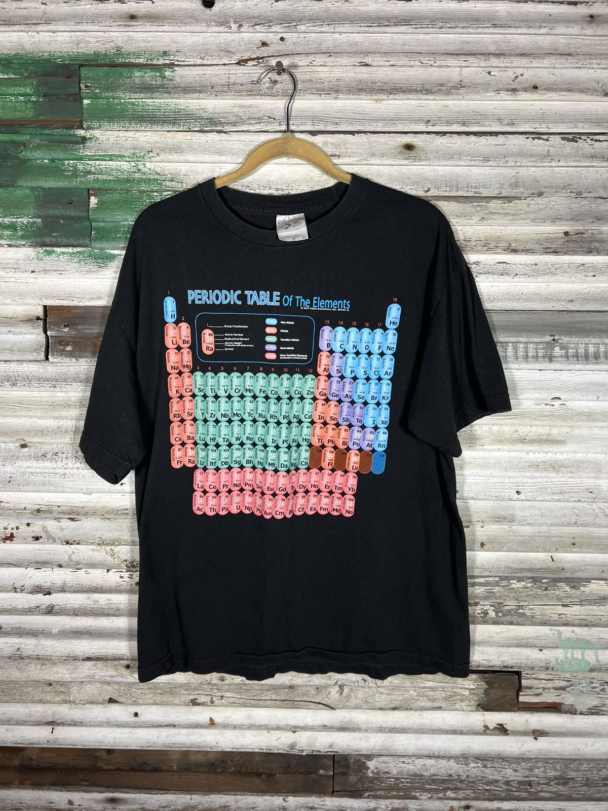 Vintage Vintage Periodic Table of Elements Shirt Size US XL / EU 56 / 4 - 1 Thumbnail