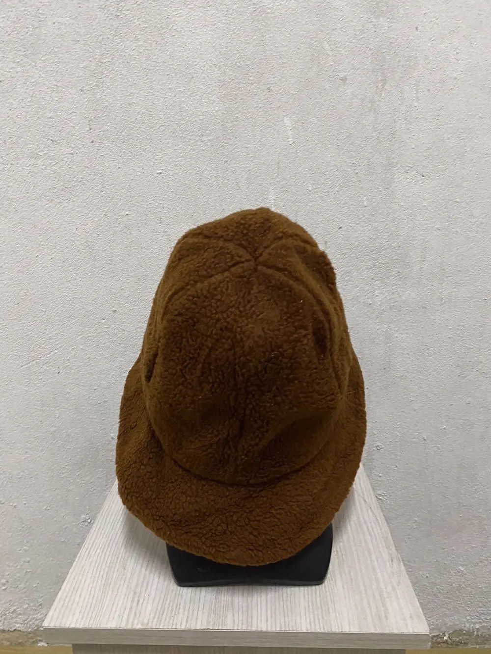 Japanese Brand Japanese Brand Fleece Plain Bucket Hat Size ONE SIZE - 4 Thumbnail