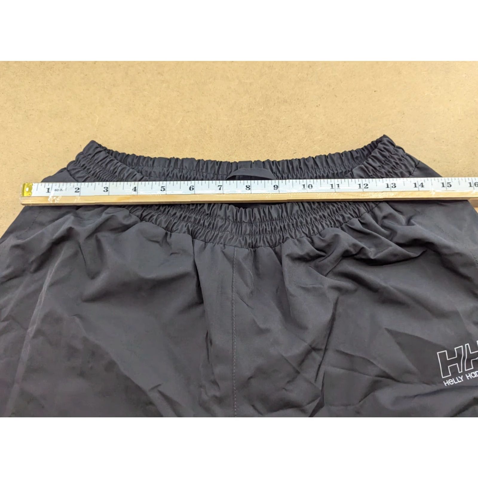 Helly Hansen Helly Hansen Mens Pants Size M Lightweight Outdoor Waterproof Black Pants Mens Rain Pants 30in Inseam 31in Waist Black Mens Size US 31 - 7 Thumbnail