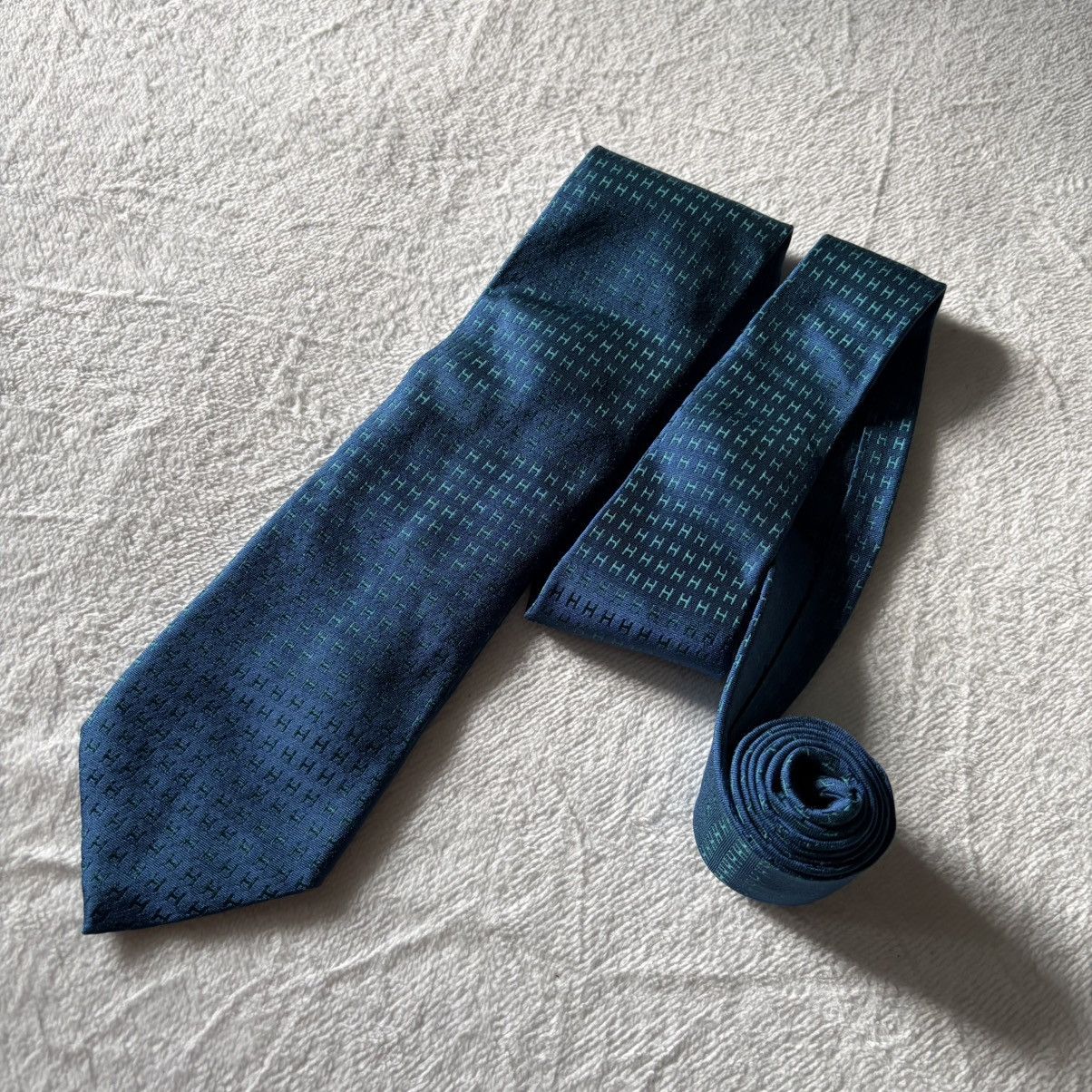 Hermes Hermes Silk Tie Size ONE SIZE - 1 Thumbnail