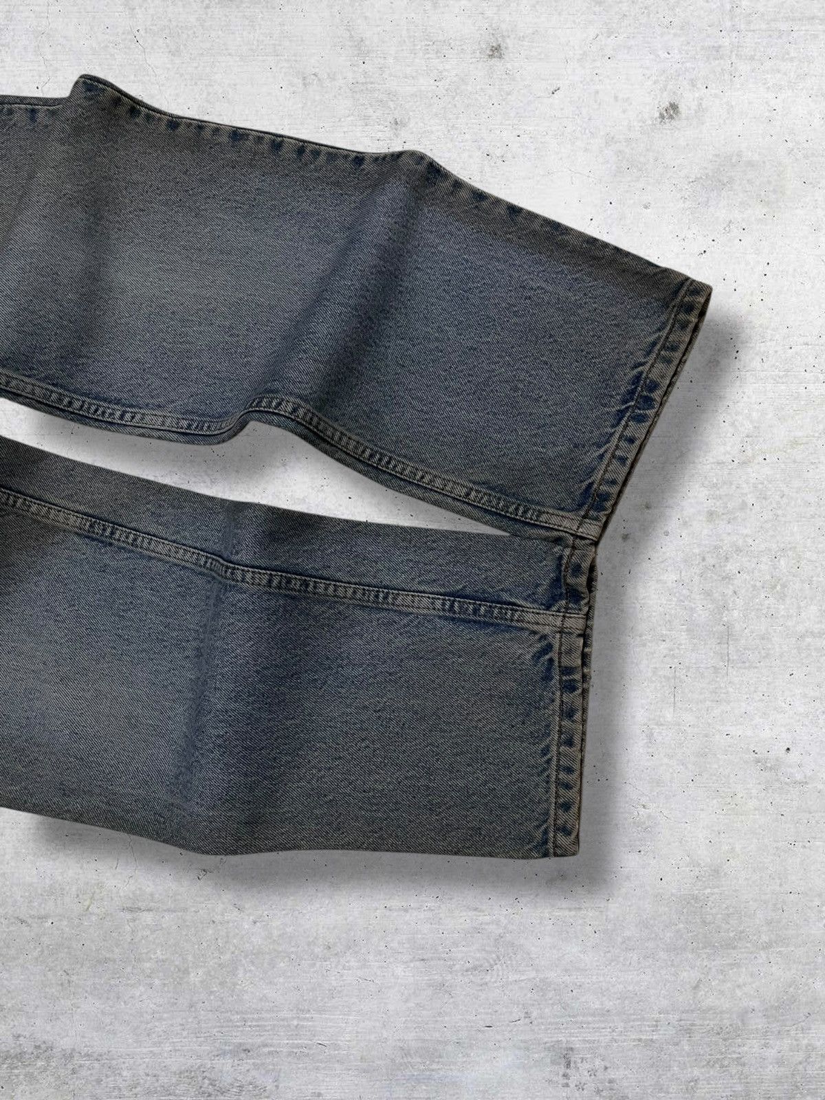 Levi's Vintage Clothing VINTAGE 550 1990S LEVIS USA DESIGNER DIRTY DESIGN DENIM RARE Size US 28 / EU 44 - 5 Thumbnail