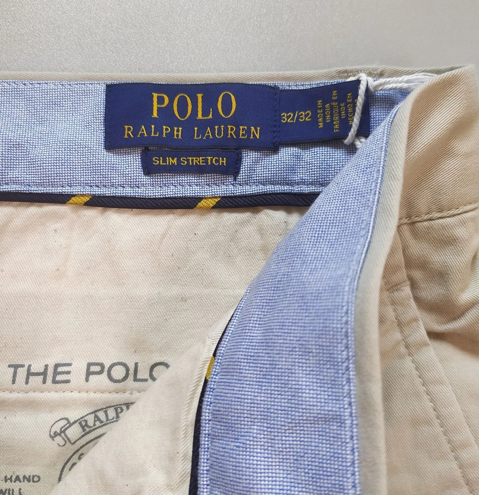 Polo Ralph Lauren Polo Ralph Lauren Slim Stretch Fit Chino Trouser FTP 0009 Size US 32 / EU 48 - 5 Thumbnail