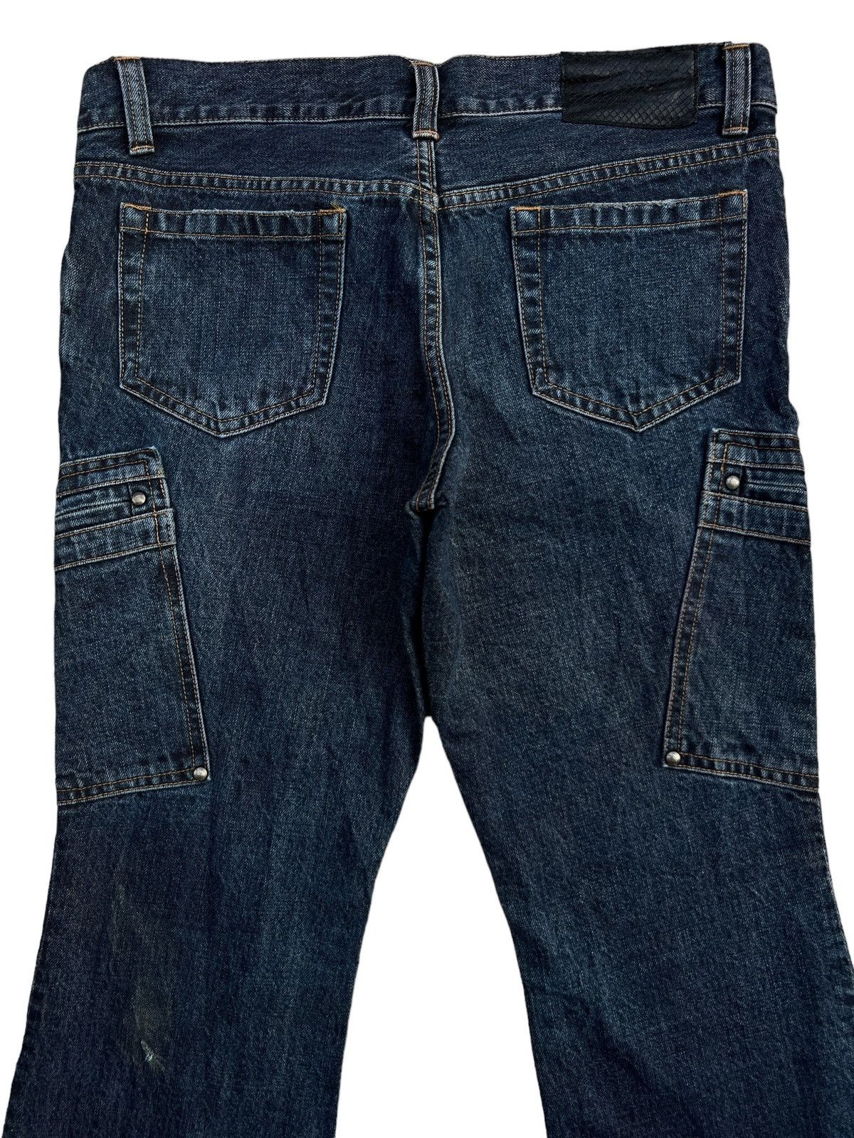 5351 Pour Les Homme Japan Flare Cargo Denim Jeans 34x31