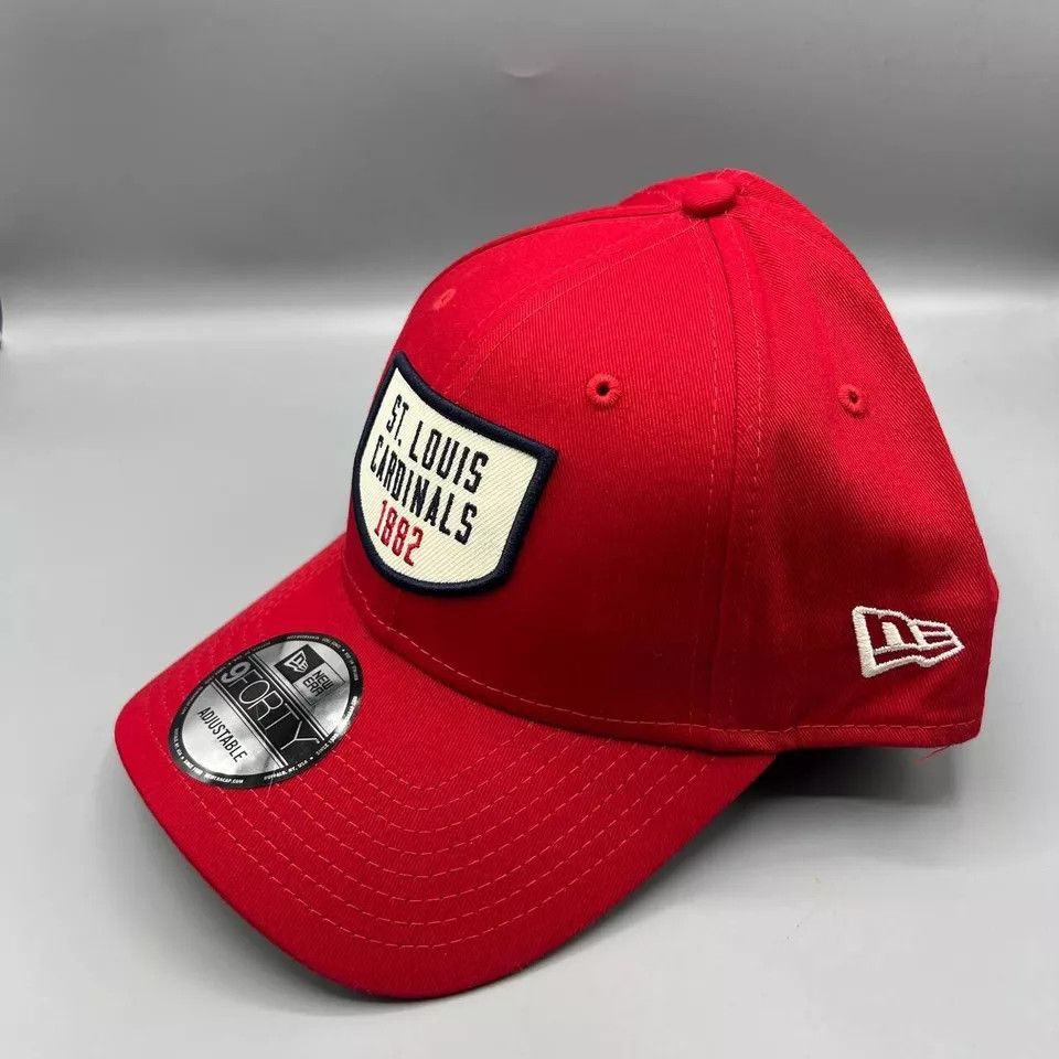 New Era St. Louis Cardinals Hat Men Red MLB Snap Back Cap New Size ONE SIZE - 2 Thumbnail