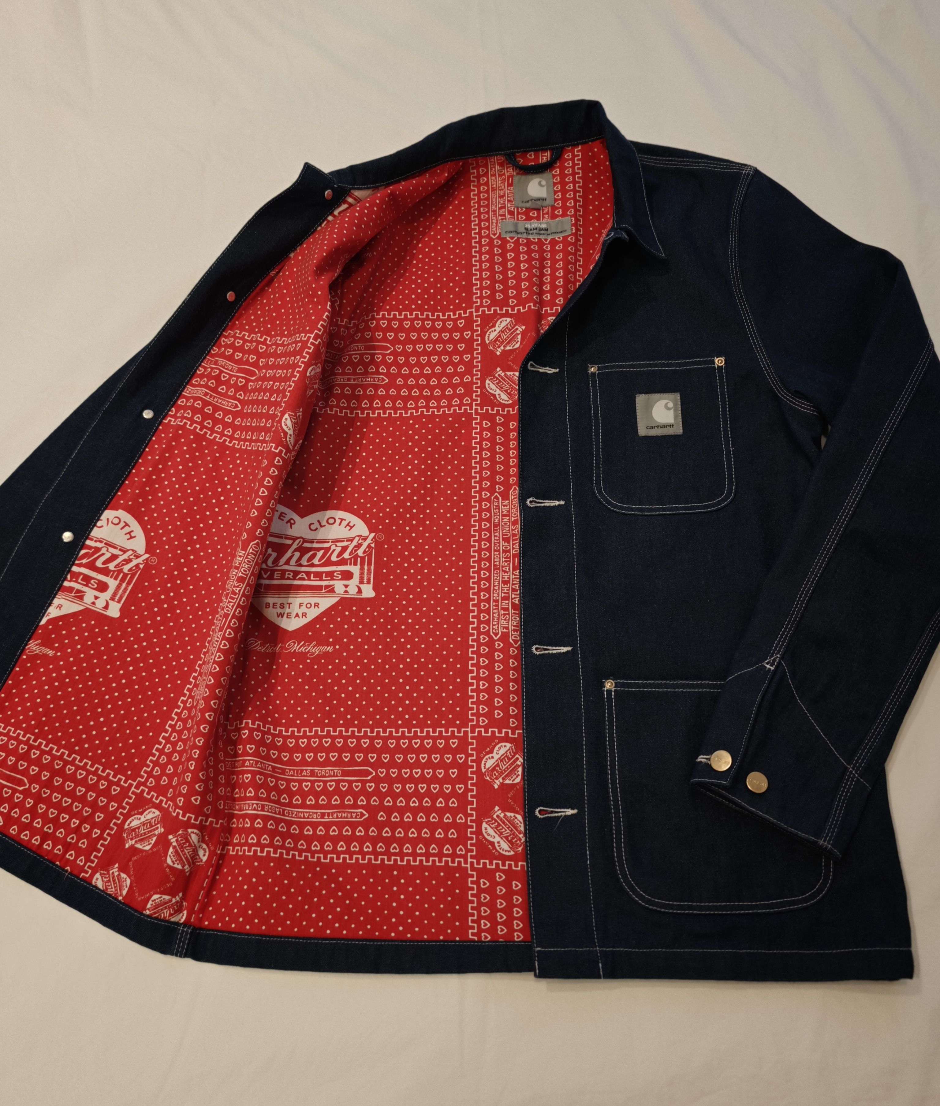 Carhartt Wip Carhartt WIP x Slam Jam - Míchigan Chore Jacket - Size M Size US M / EU 48-50 / 2 - 5 Thumbnail