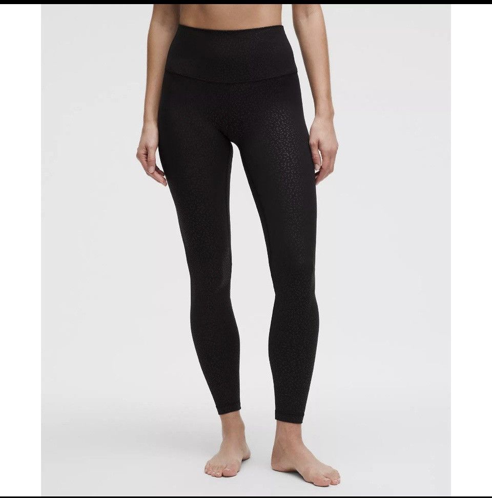 Lululemon lululemon Align High-Rise Pant 28"Leopard Daisy Emboss 4 Size 27" / US 4 / IT 40 - 1 Thumbnail
