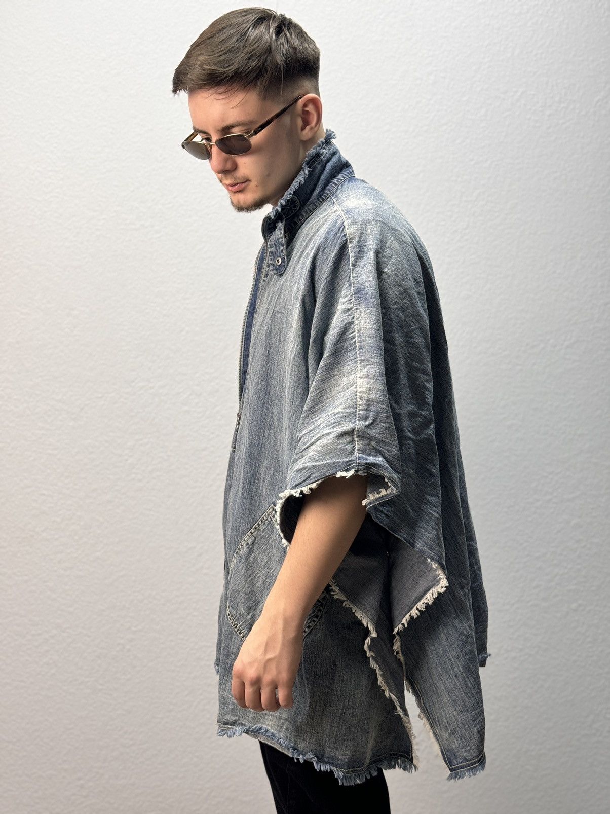 Japanese Brand Vintage Balenciaga Style Oversized Denim Opium Gothic Japan Size US L / EU 52-54 / 3 - 1 Thumbnail