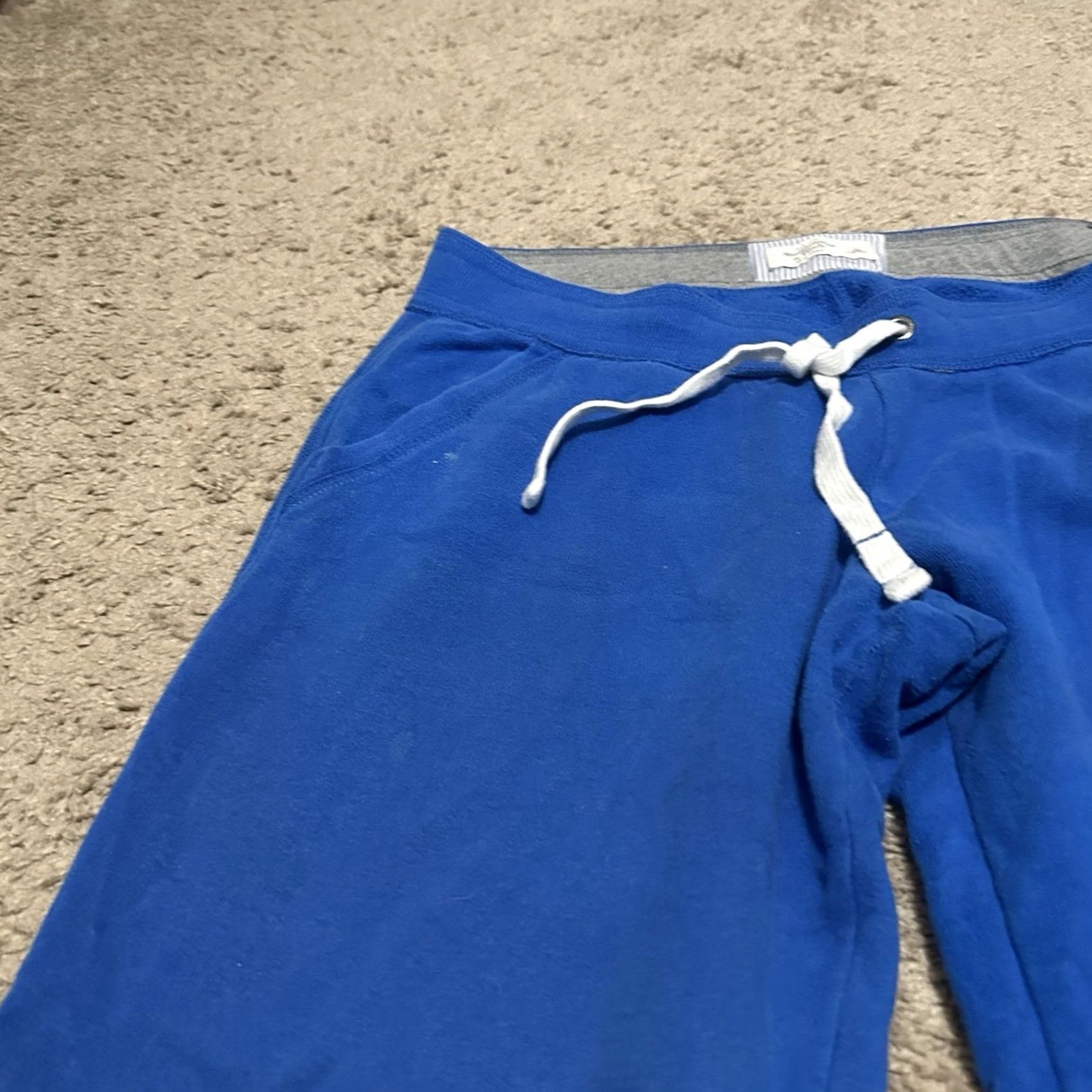 Abercrombie & Fitch VINTAGE Abercrombie & Fitch Sweatpants Womens Large Blue Grunge Skater Size 36" / US 14 / IT 50 - 3 Thumbnail