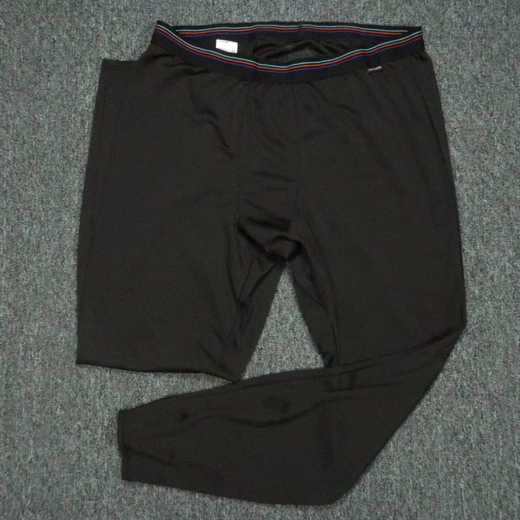 Patagonia Patagonia Pants Mens Extra Large Black Capilene Midweight Bottoms Baselayer XL Size US 36 / EU 52 - 2 Thumbnail
