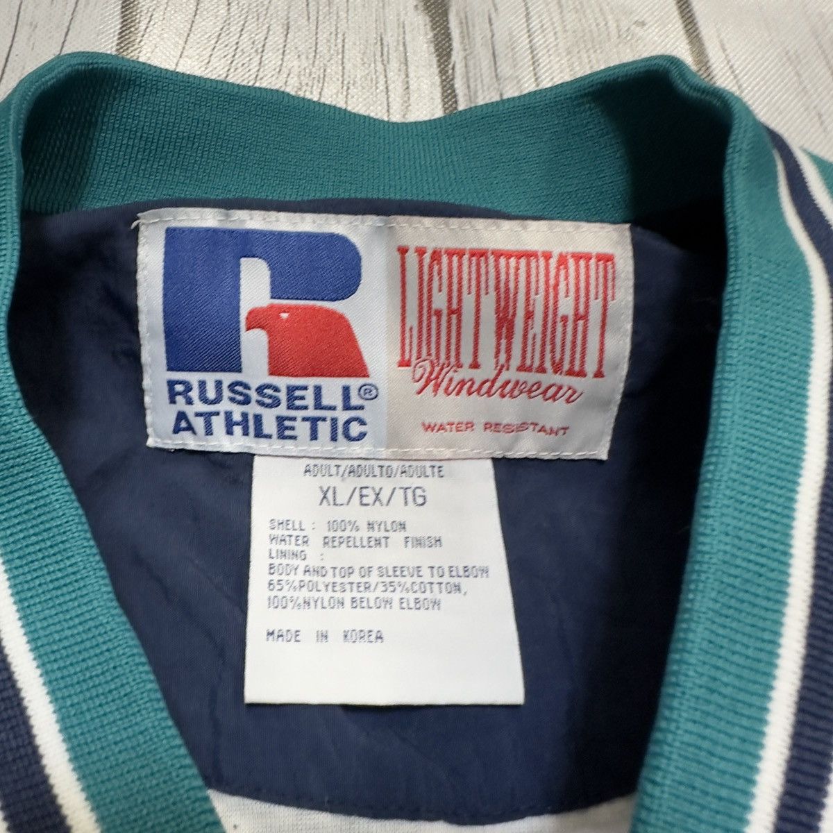Russell Athletic × Vintage Vintage Russell windbreaker Size US XL / EU 56 / 4 - 4 Thumbnail