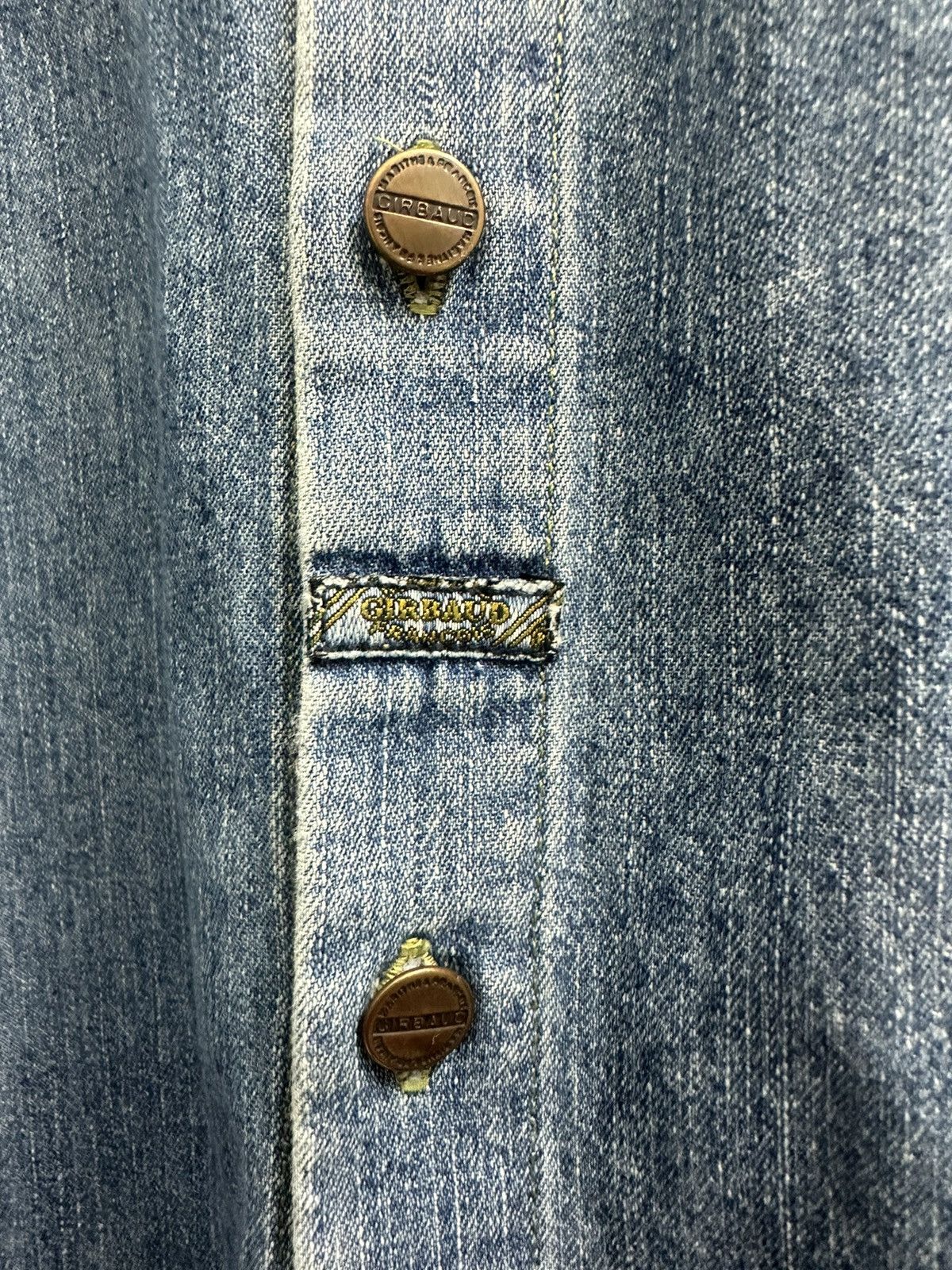 Marithe + Francois Girbaud Marithe + Francois Girbaud Oversized Blue Denim Shirts Size US XL / EU 56 / 4 - 3 Thumbnail