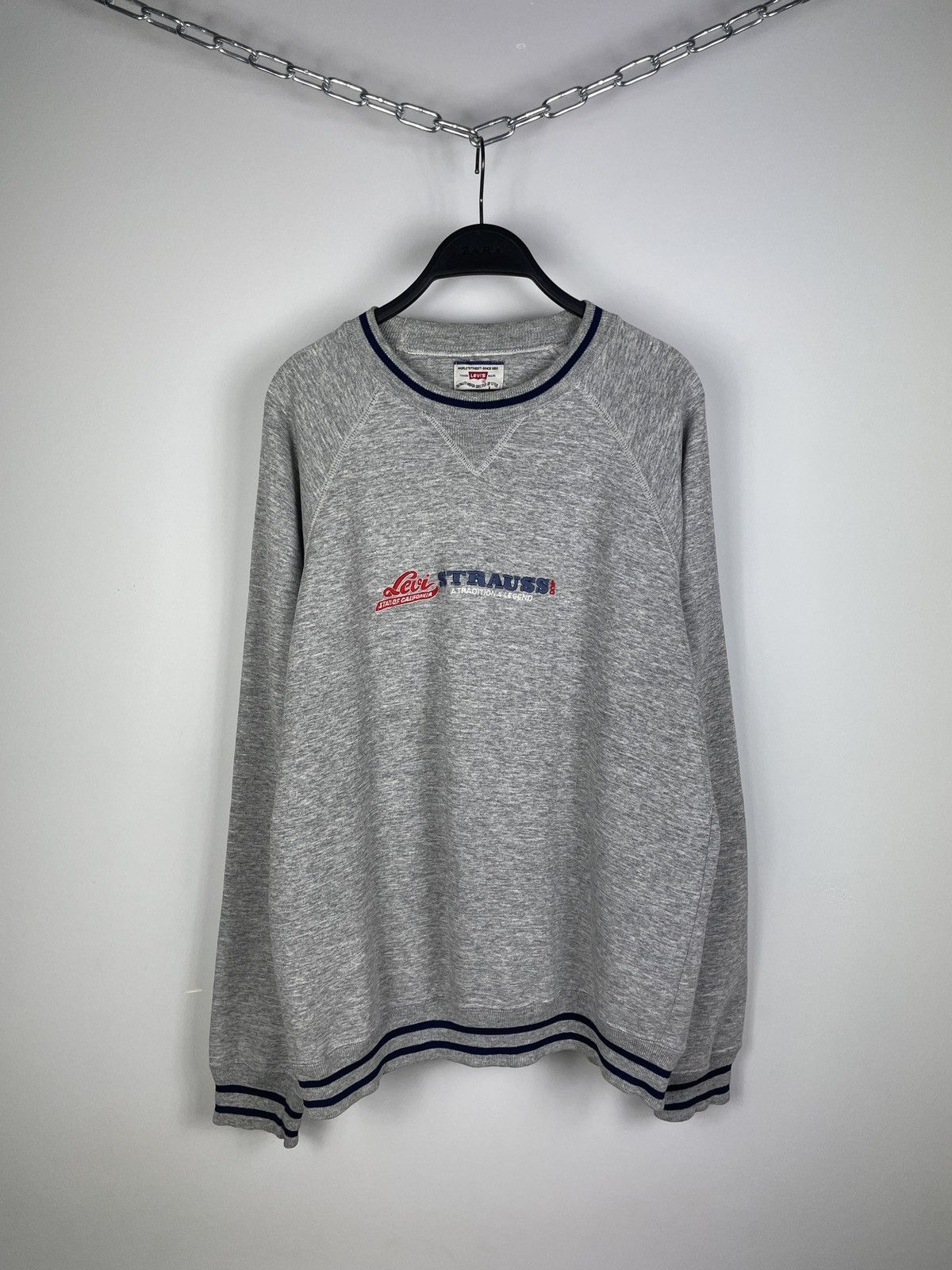 Levi's × Levi's Vintage Clothing × Vintage Vintage 90’s Levi’s Sweatshirt Size US L / EU 52-54 / 3 - 1 Thumbnail