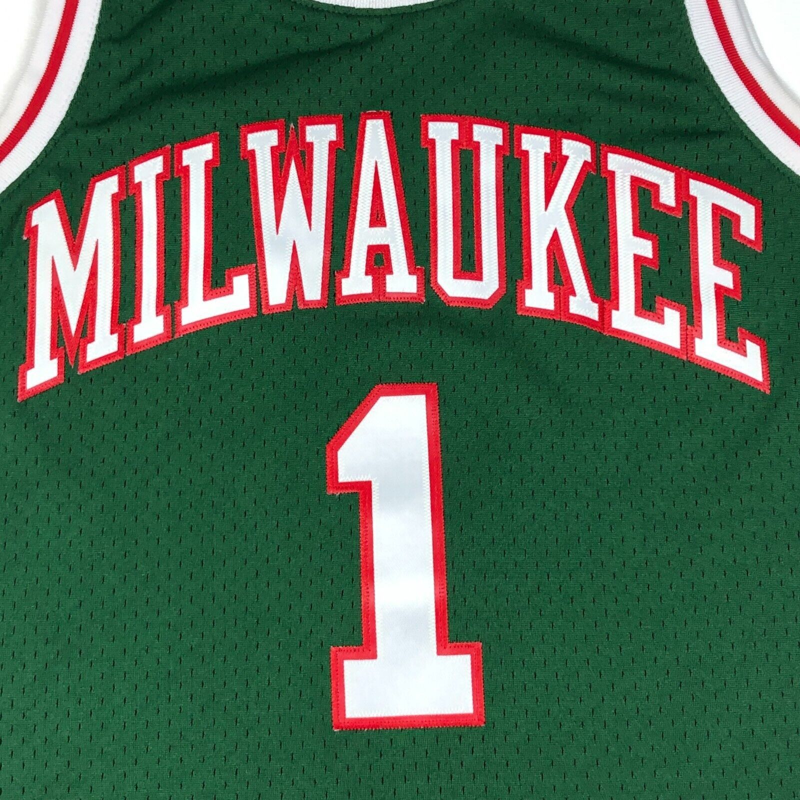 Mitchell & Ness × NBA × Vintage Mitchell & Ness Robertson Milwaukee Bucks HWC Jersey Medium Size US M / EU 48-50 / 2 - 2 Thumbnail