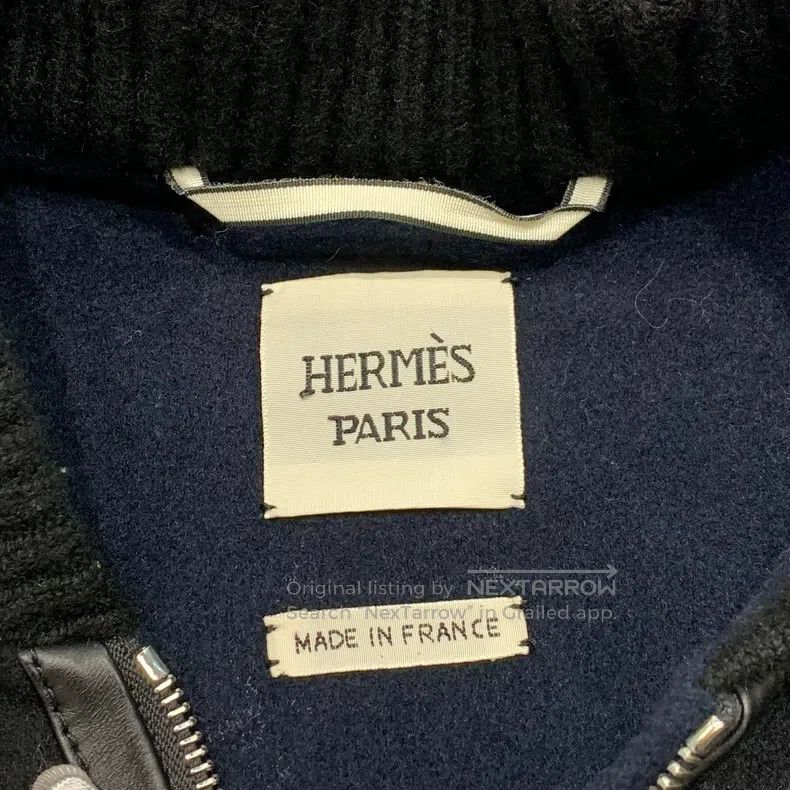 Hermes Hermes Black Cashmere Zip-Up Jacket Size S / US 4 / IT 40 - 3 Thumbnail