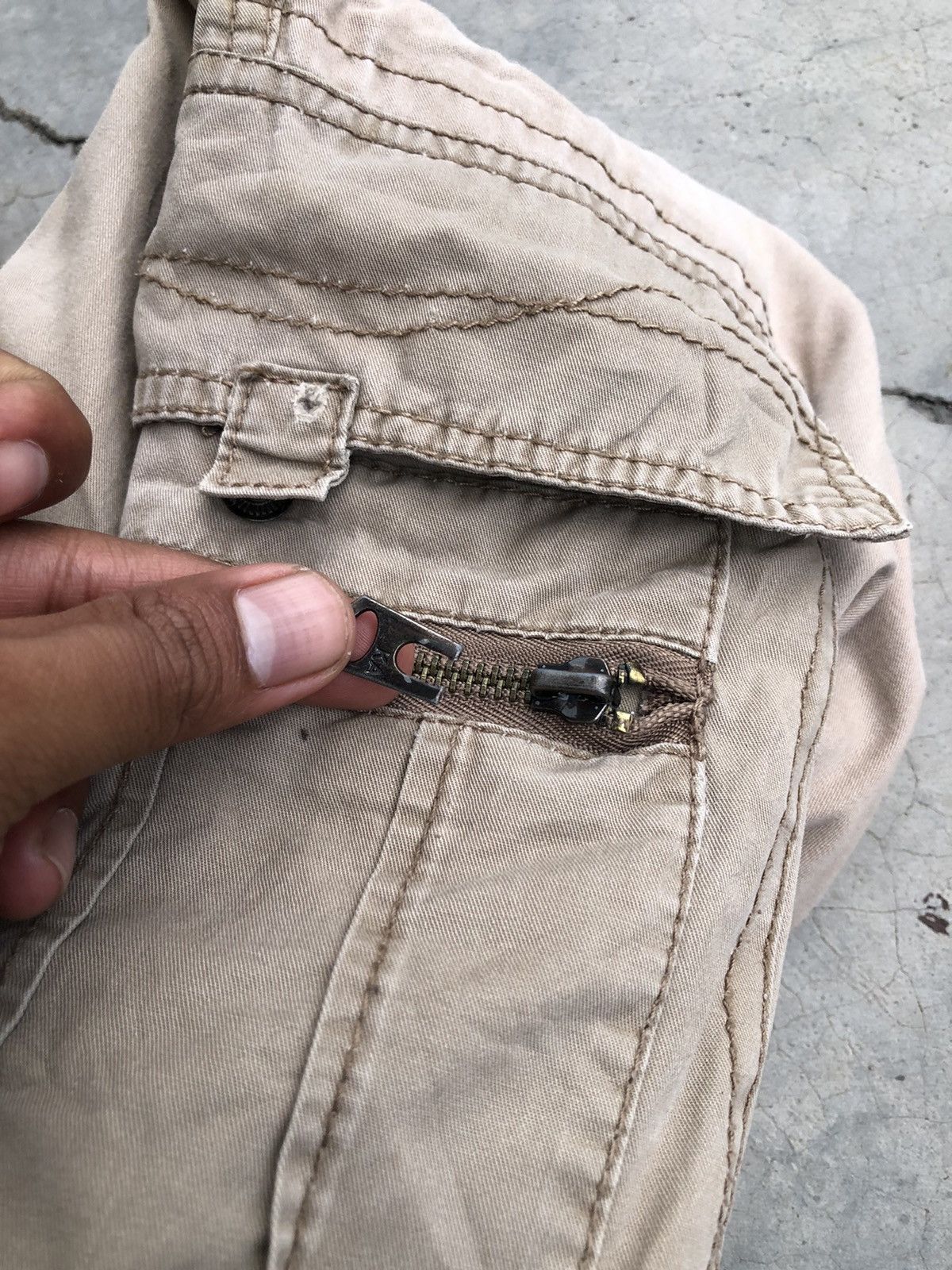 Japanese Brand Vintage Cargo Pants 8 Pocket Rare Design Size US 36 / EU 52 - 7 Thumbnail