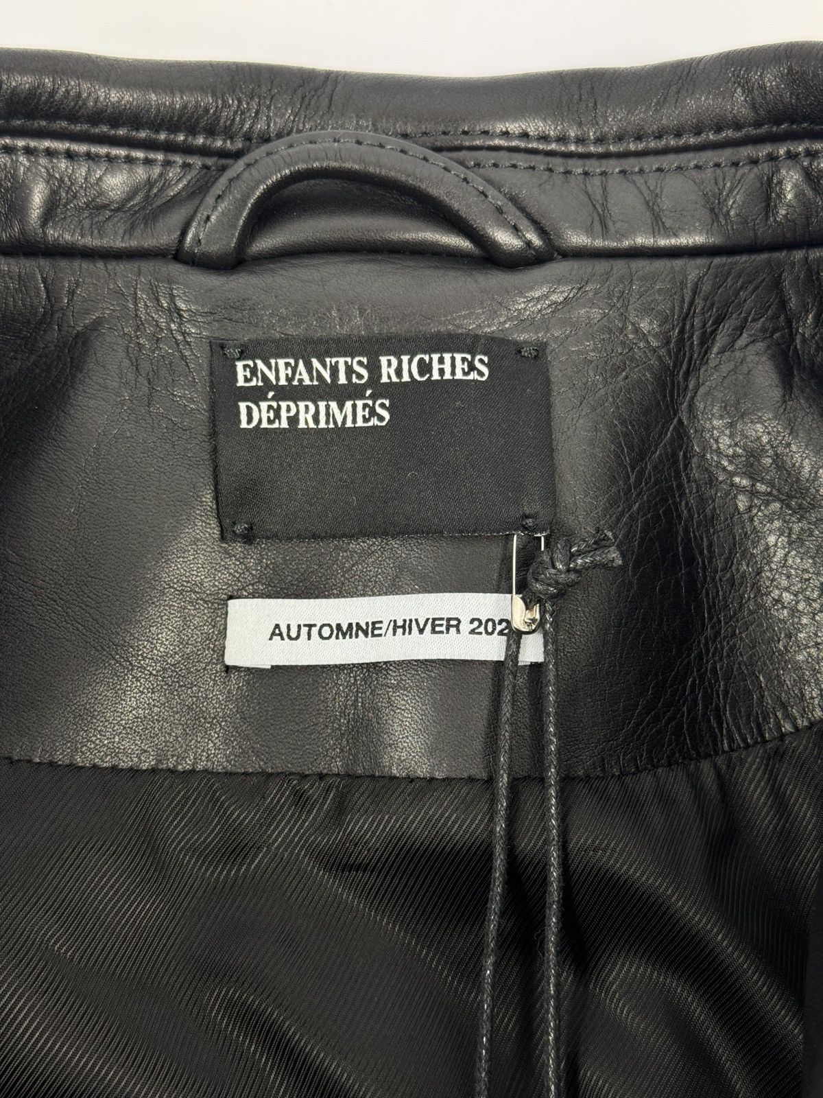 Enfants Riches Deprimes SID LEATHER JACKET WITH BROACH & STUDS Size US XL / EU 56 / 4 - 8 Thumbnail