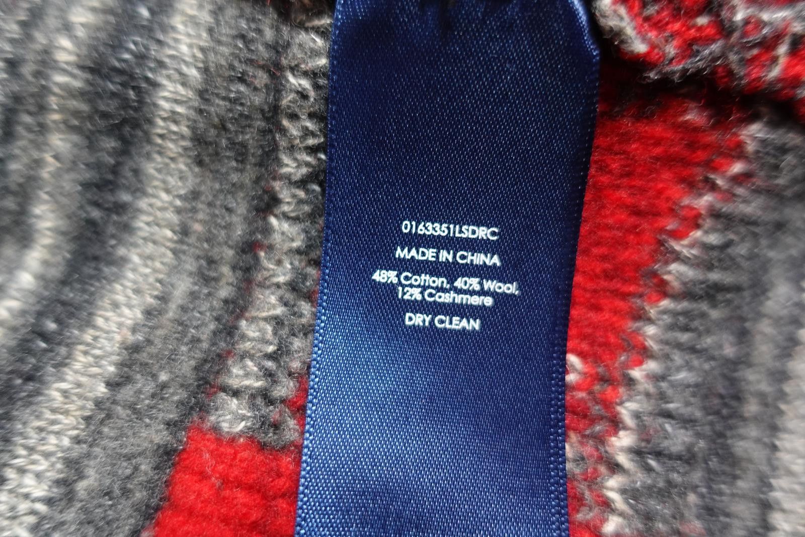 Ralph Lauren Blue Label Ralph Lauren Blue Label Sweaer Poncho Aztec Indian Cross L Size L / US 10 / IT 46 - 4 Thumbnail
