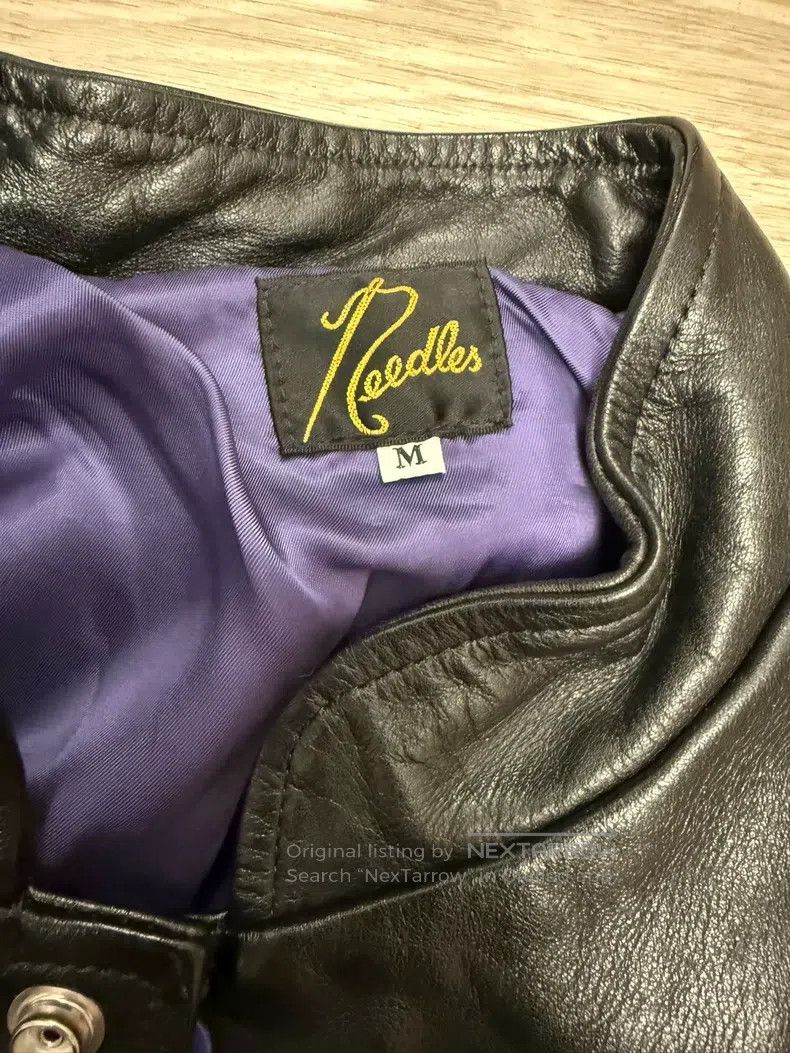 Needles Needles Black jacket leather coat Size US M / EU 48-50 / 2 - 4 Thumbnail