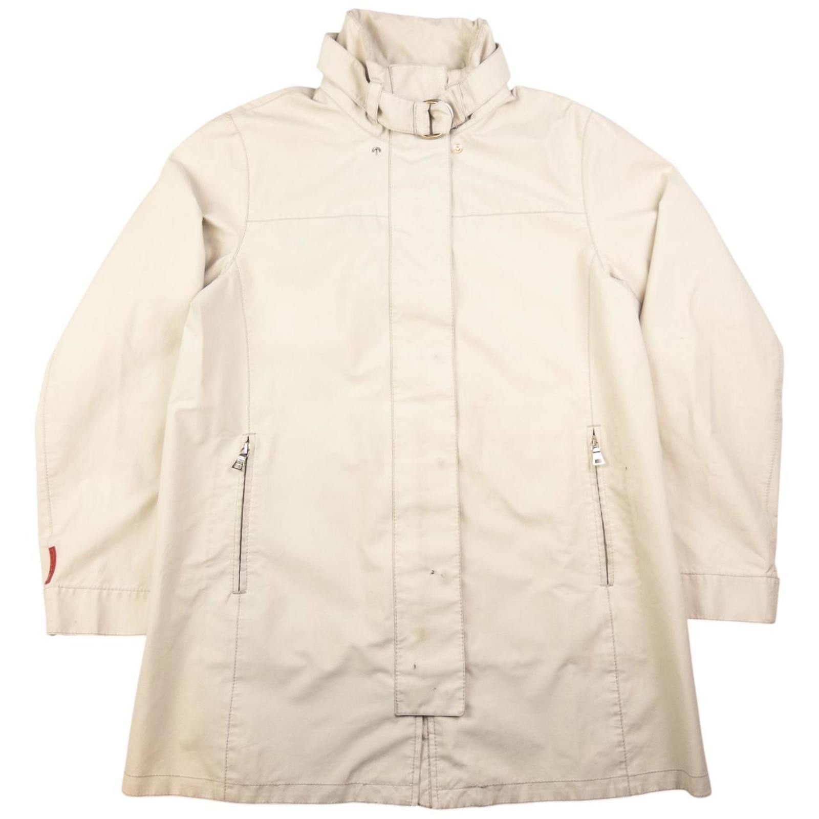 Prada Vintage Prada Sport Goretex Zip Up Jacket Womens Size L