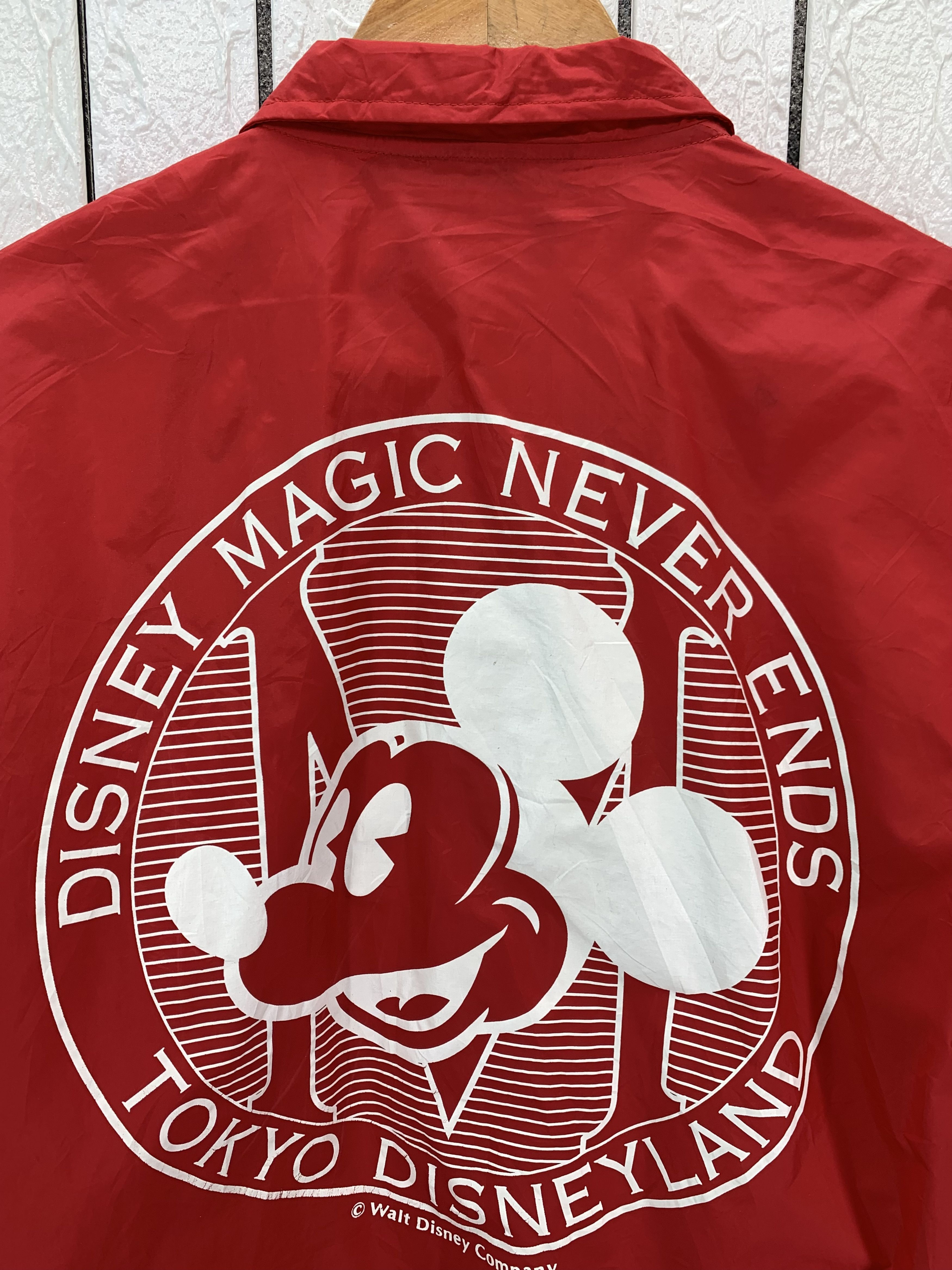 Disney Vintage Disney Tokyo Coach Jacket Size US M / EU 48-50 / 2 - 12 Thumbnail