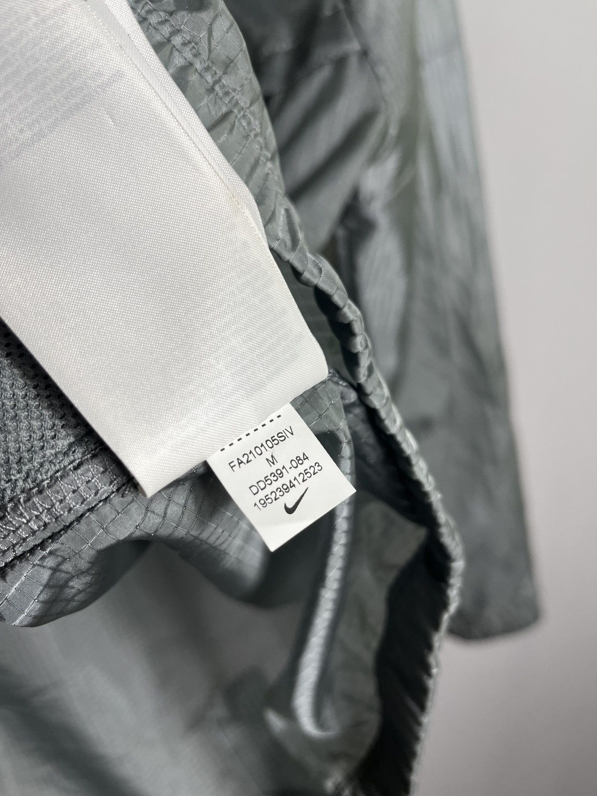 Nike Nike Repel Wild Run Mens Jacket Gray Full Zip Ultralight Size US M / EU 48-50 / 2 - 8 Thumbnail