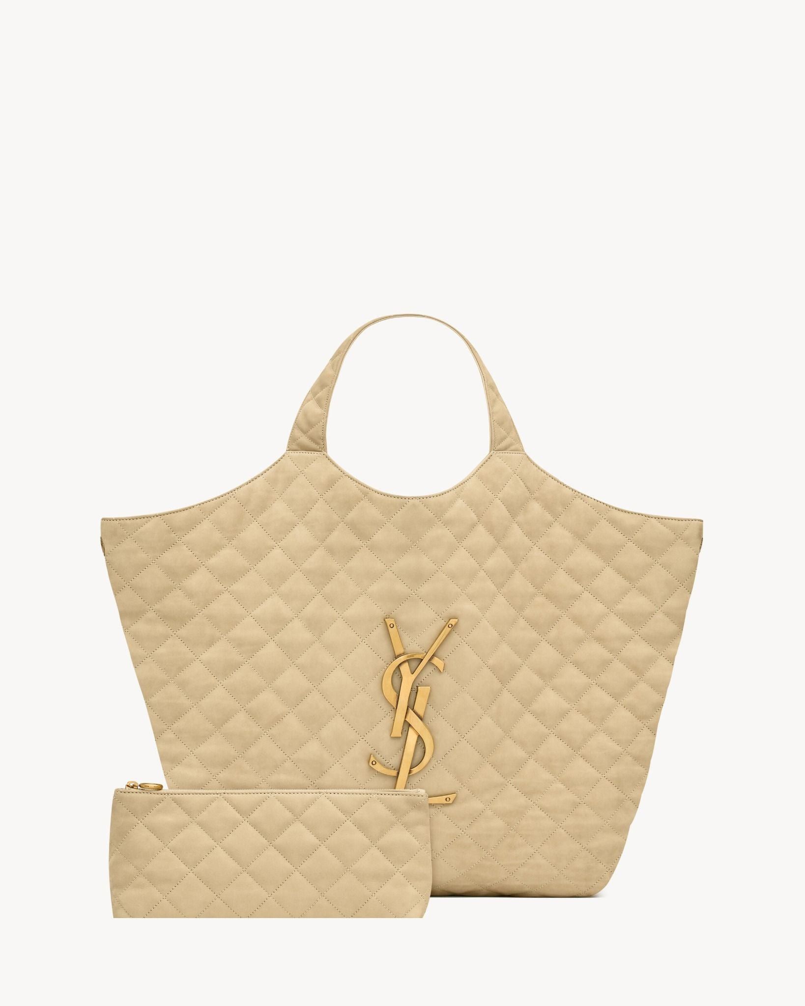 Saint Laurent Paris o1bcso1str1225 Size:OS/Icare in Beige Size ONE SIZE - 2 Thumbnail
