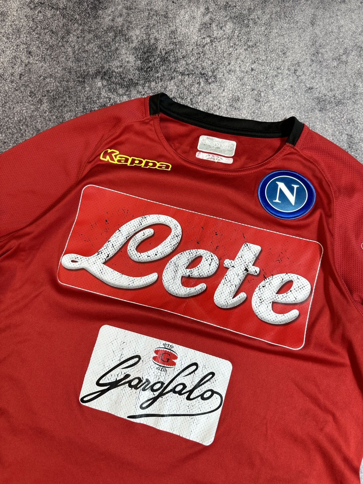 Kappa × Vintage Vintage Kappa Napoli Soccer Jersey Blokecore Style L Rare Size US L / EU 52-54 / 3 - 2 Thumbnail
