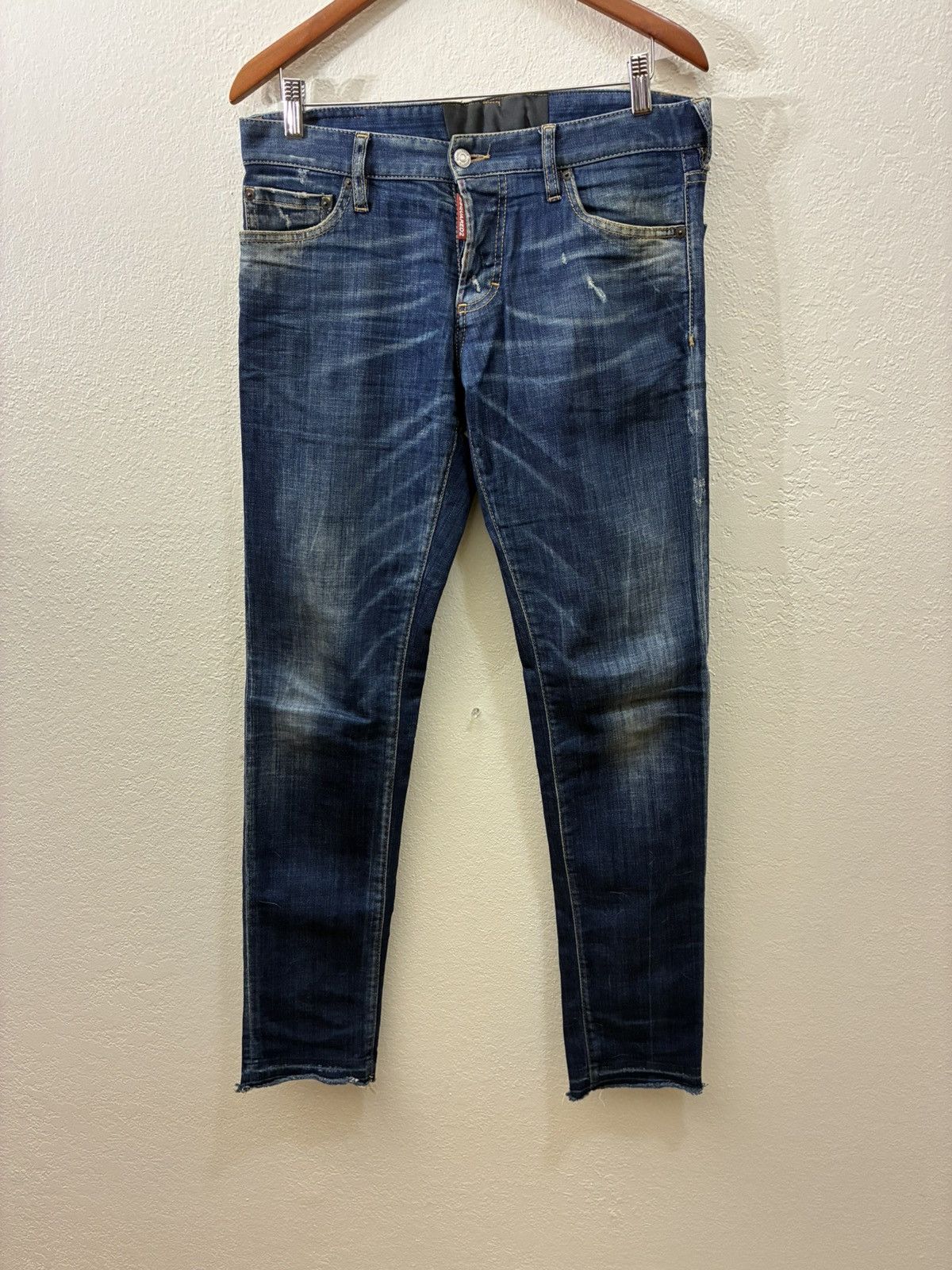 Dsquared2 DSquared Distressed Jeans Size US 33 - 1 Thumbnail