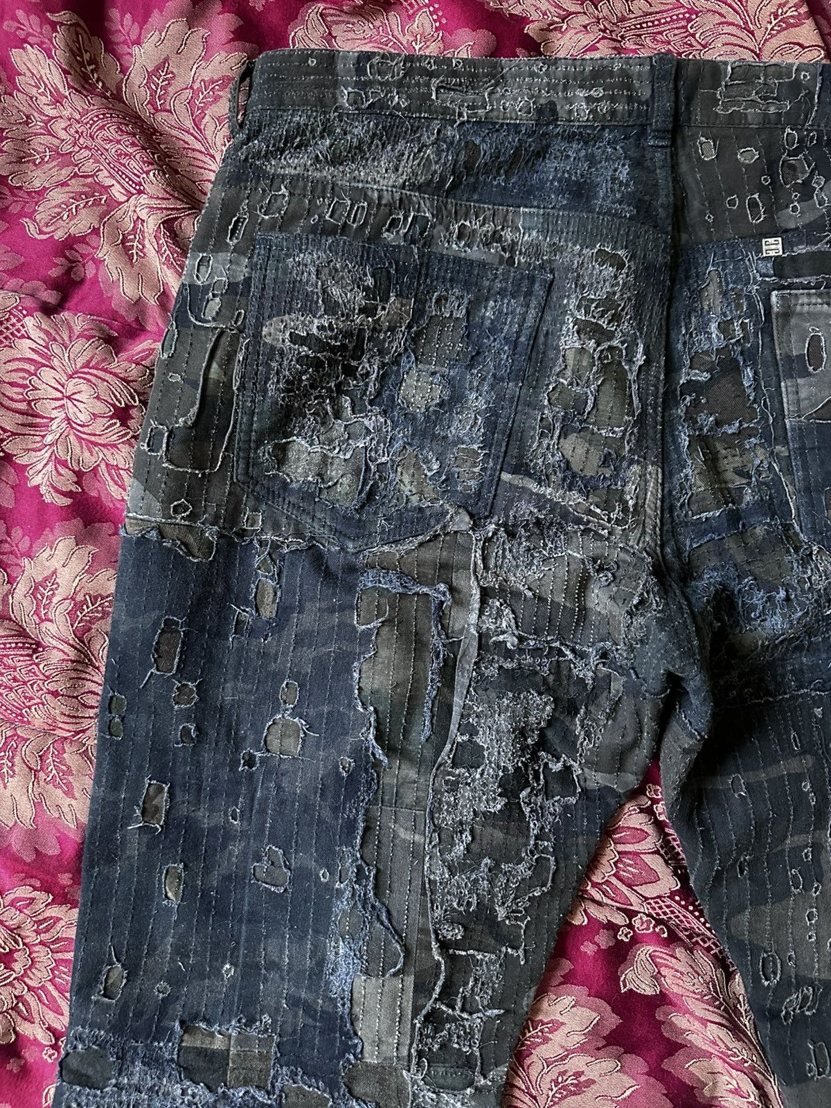 Givenchy Givenchy Boro Camo denim sz38 RARE Size US 38 / EU 54 - 14 Thumbnail