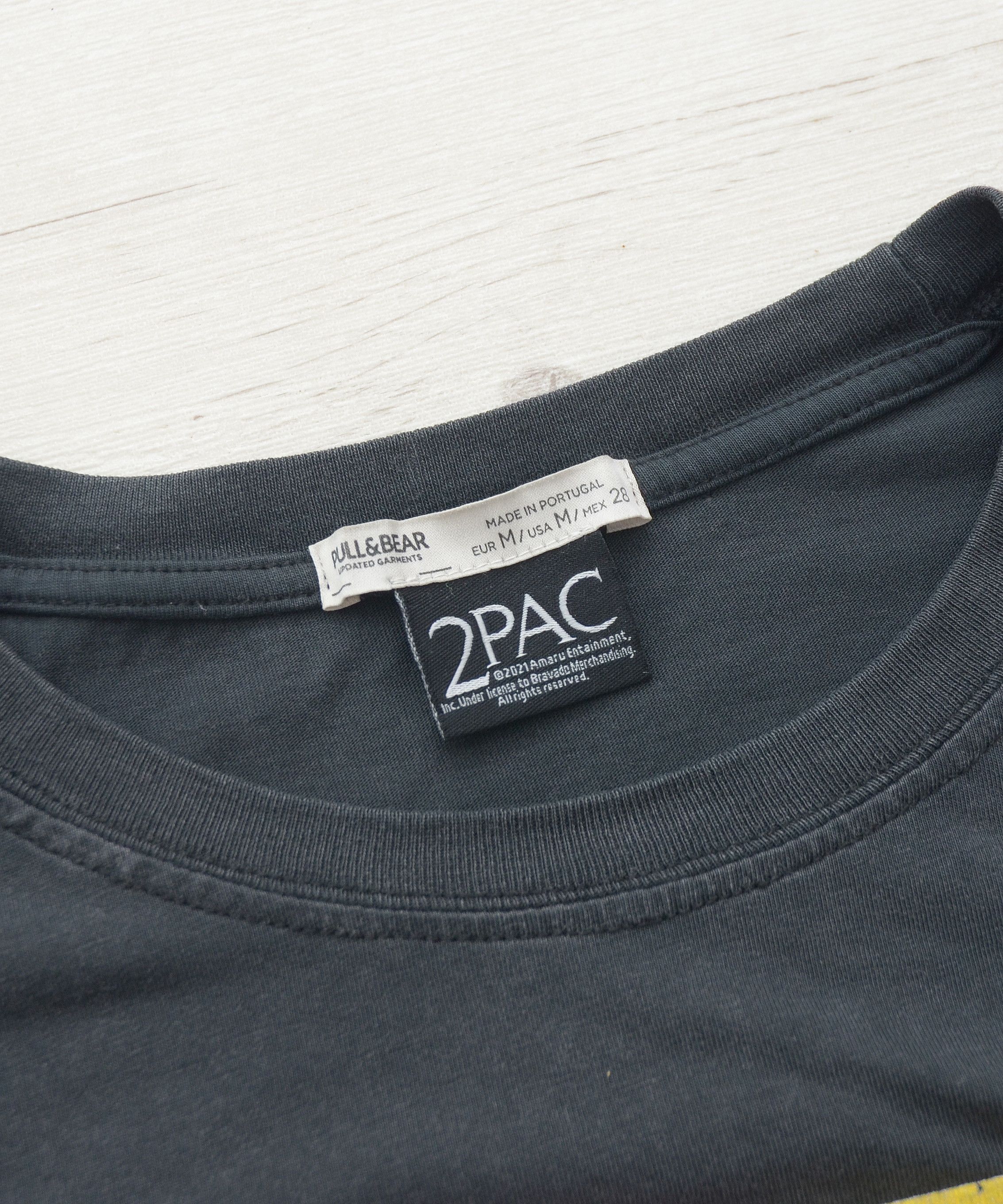 Rap Tees Tupac Rap Tee Streetwear Graphic Printed Hype Unisex Y2k Size US M / EU 48-50 / 2 - 7 Thumbnail