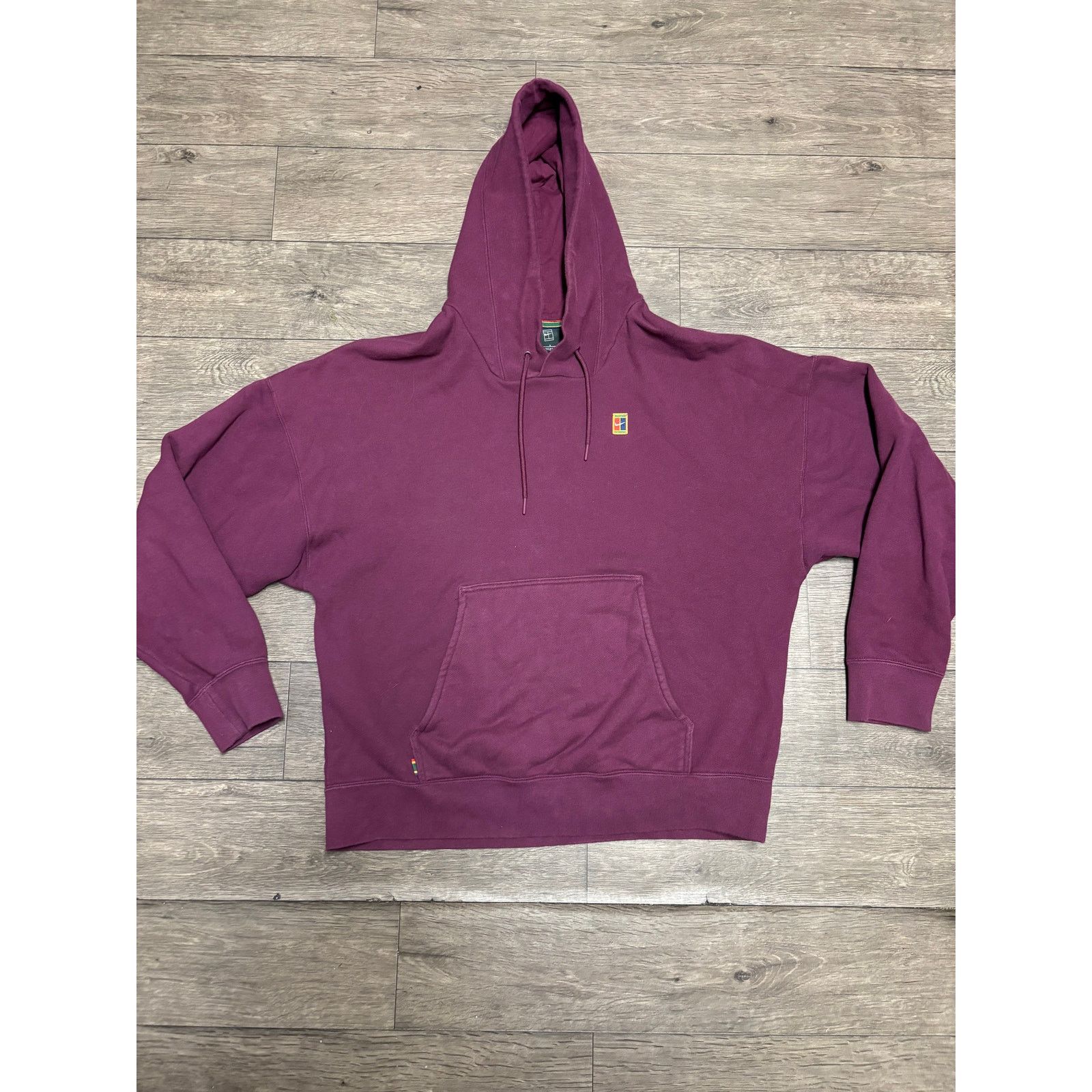 Nike Nike Challenge Tennis Court Red Hoodie Sz L Size US L / EU 52-54 / 3 - 1 Thumbnail