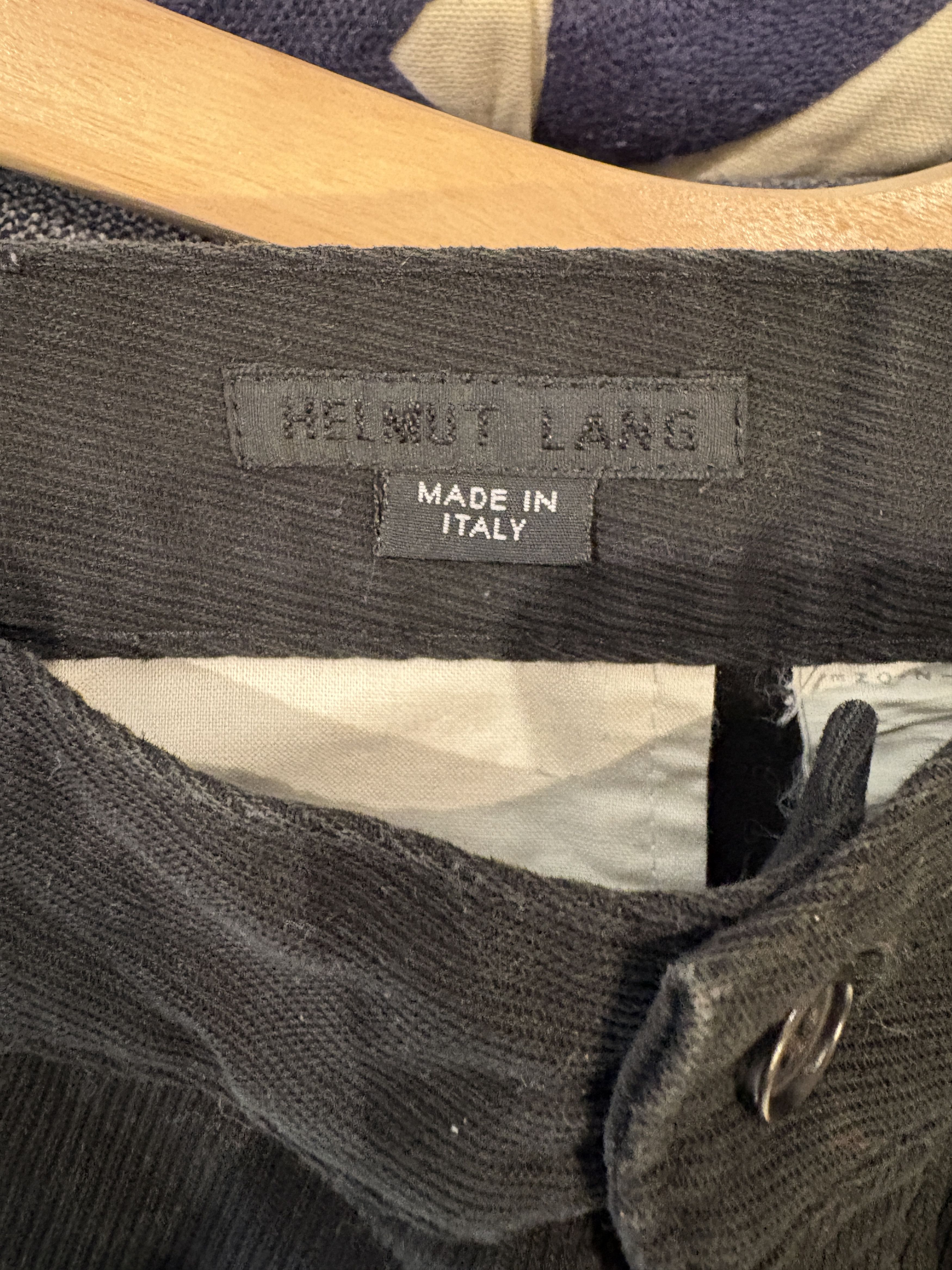 Helmut Lang 00's Black Corduroys Size US 32 / EU 48 - 4 Thumbnail
