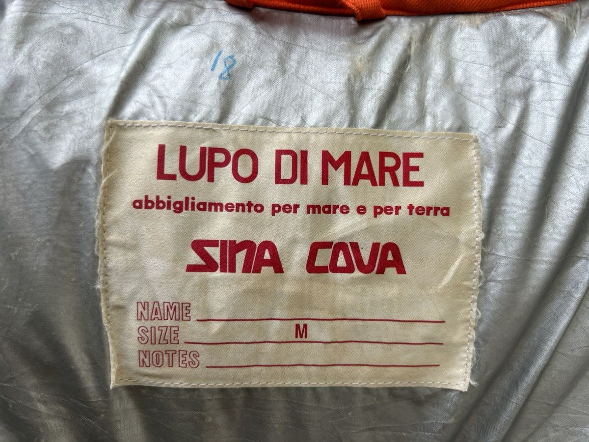 Vintage Vintage Lupo De Mare Sina Cova Orange Down Puffer Vest Size US M / EU 48-50 / 2 - 21 Thumbnail