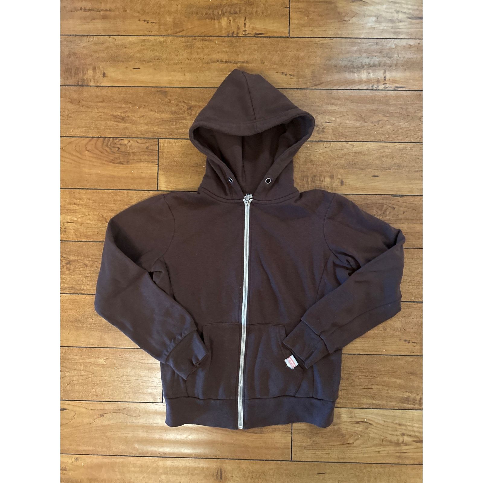 Pacsun × Vintage Vintage Y2K Reflex Full Zip Hoodie Brown Med 20x22 Size M / US 6-8 / IT 42-44 - 1 Thumbnail