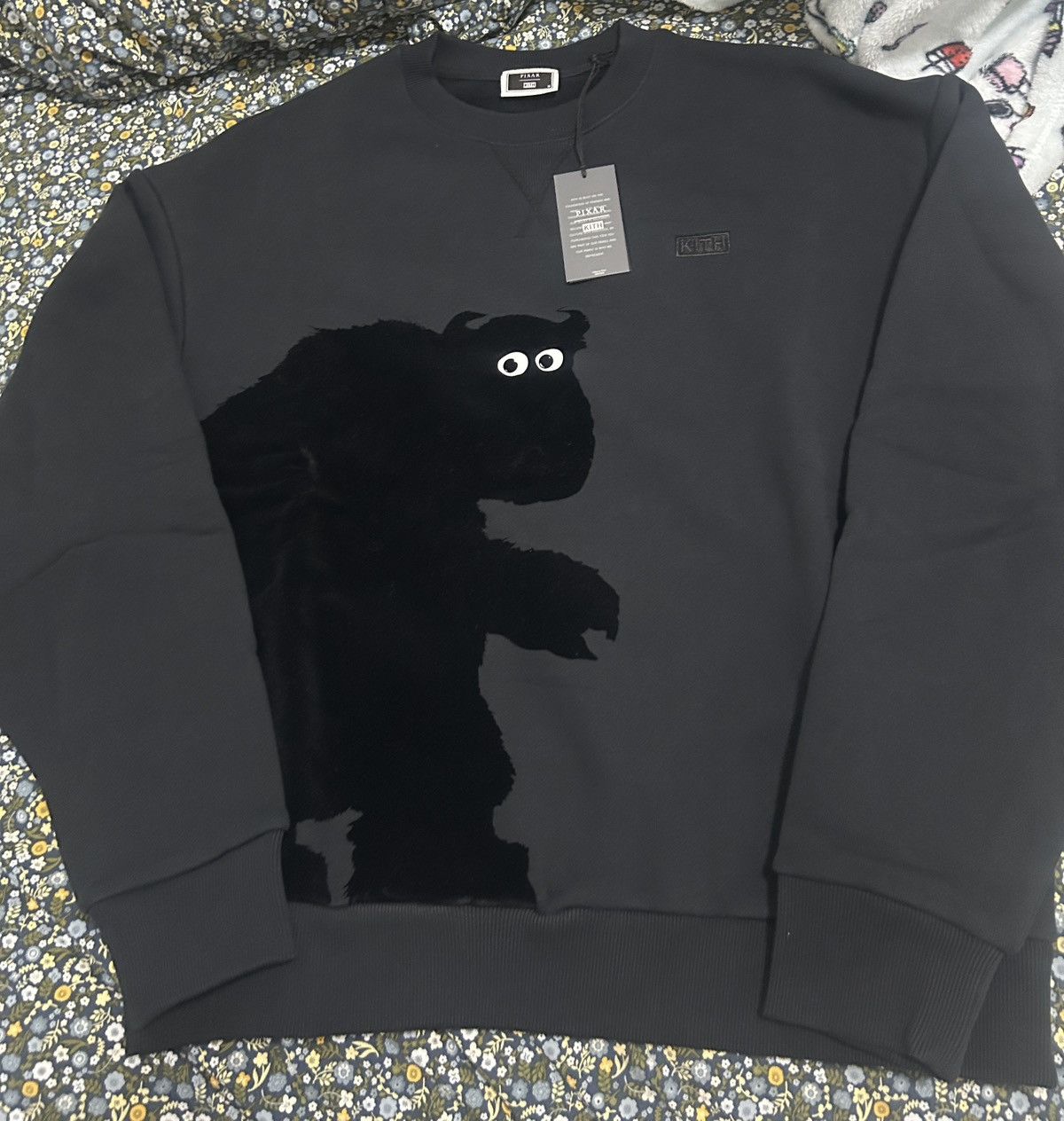Kith Kith for pixar scare nelson crewneck black medium | Grailed