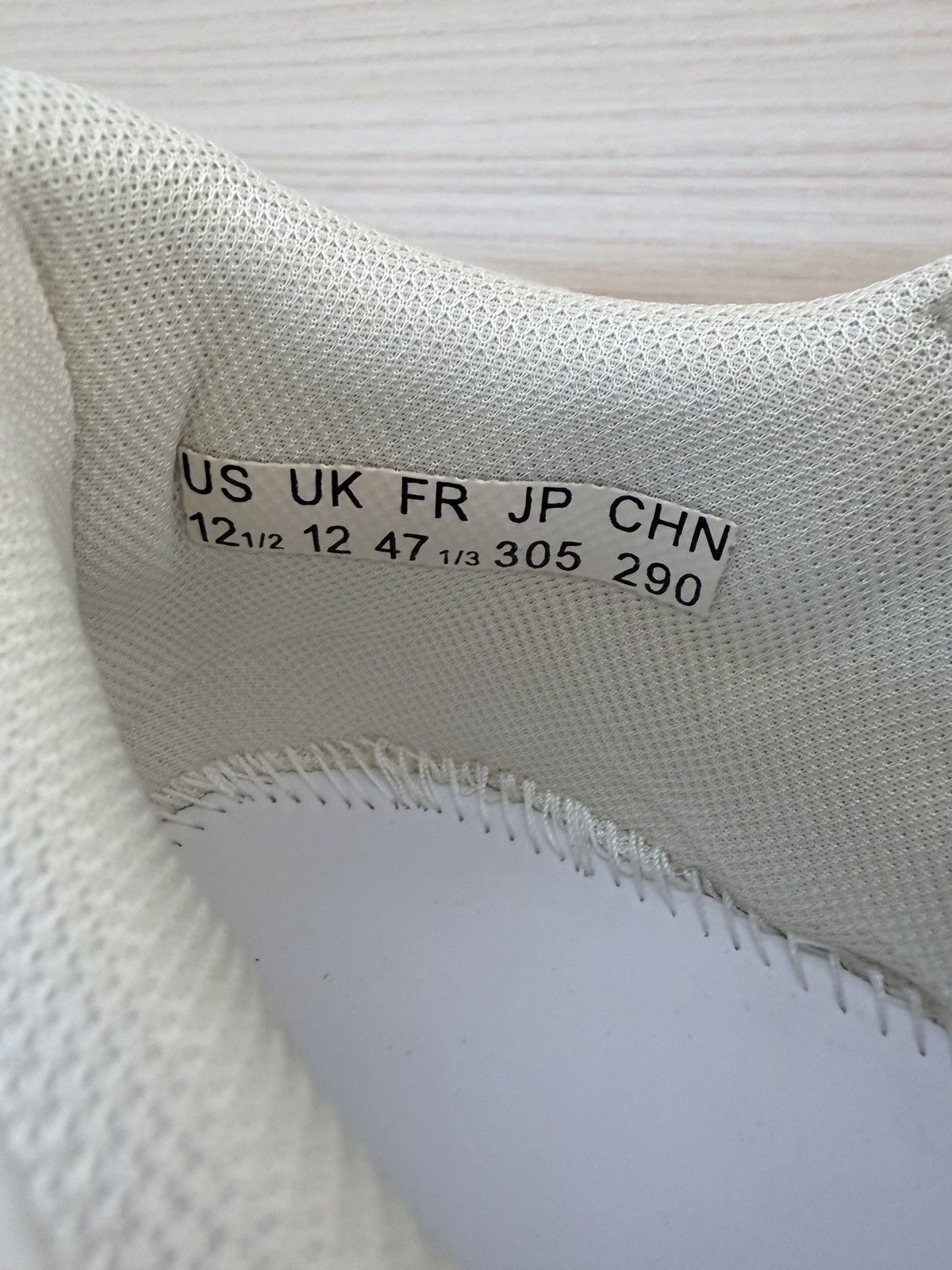 Raf Simons Raf Simons x Adidas Ozweego Bunny 'Cream White' Size US 12.5 / EU 45-46 - 16 Thumbnail
