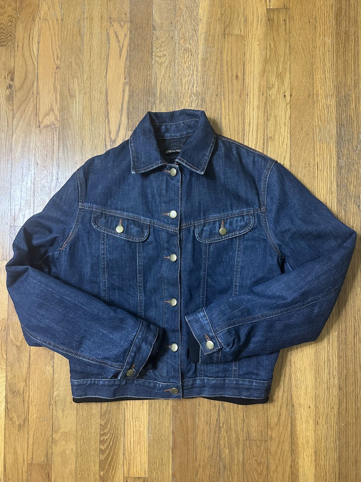 Jean Paul Gaultier Jean Paul Gaultier Reversible Denim Bomber Jacket Size US S / EU 44-46 / 1 - 2 Thumbnail