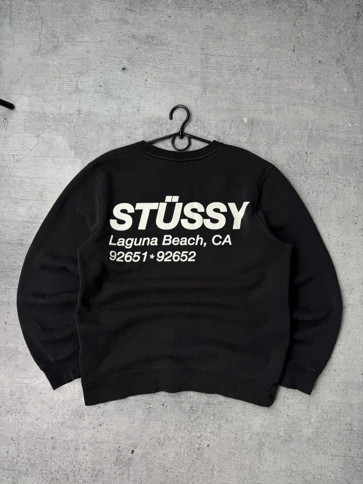 Stussy Vintage 1980s Stüssy Sweatshirt Boxy Baggy Rare Size US M / EU 48-50 / 2 - 1 Thumbnail