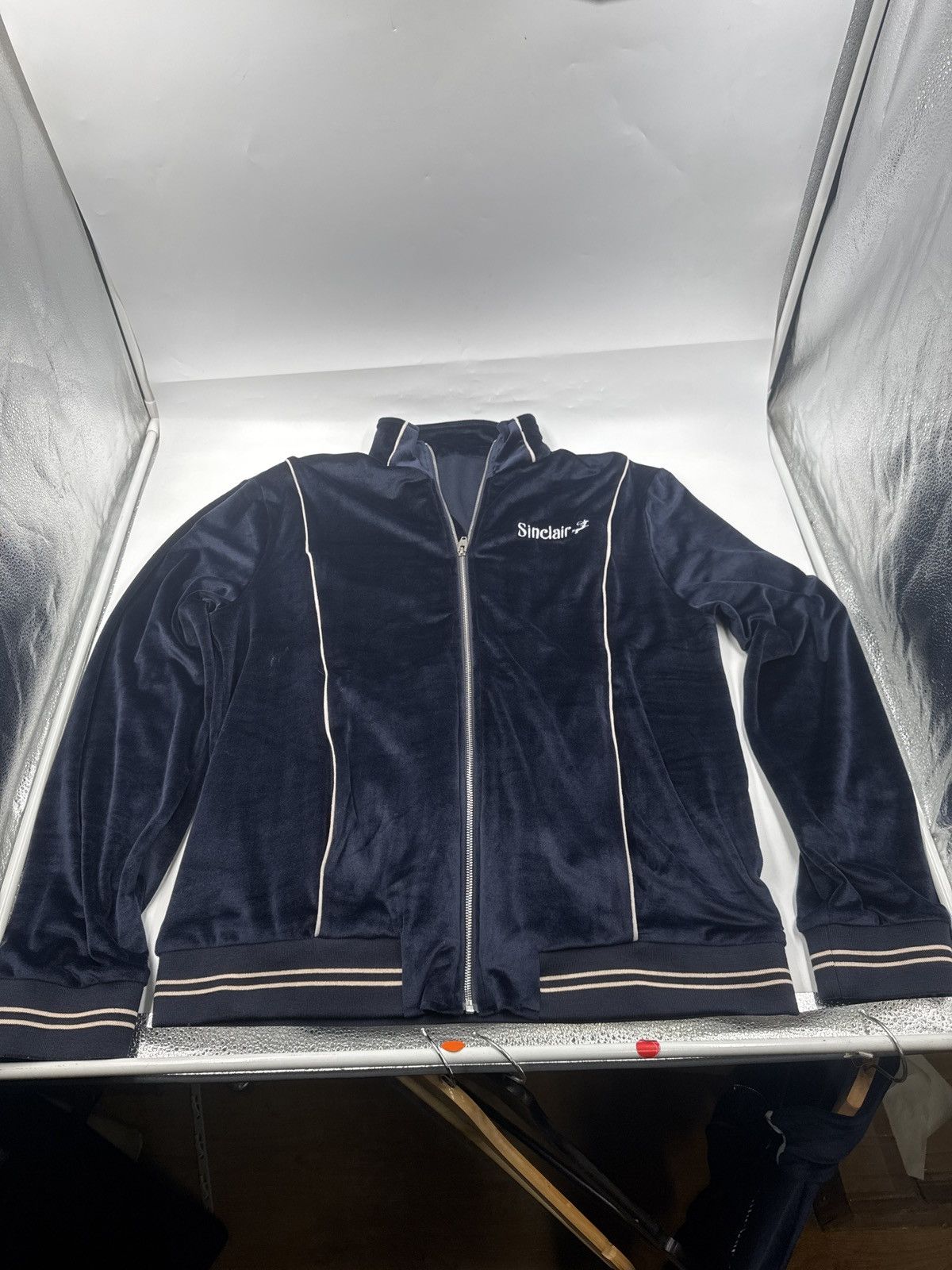 Sinclair Global Velour Track Jacket
