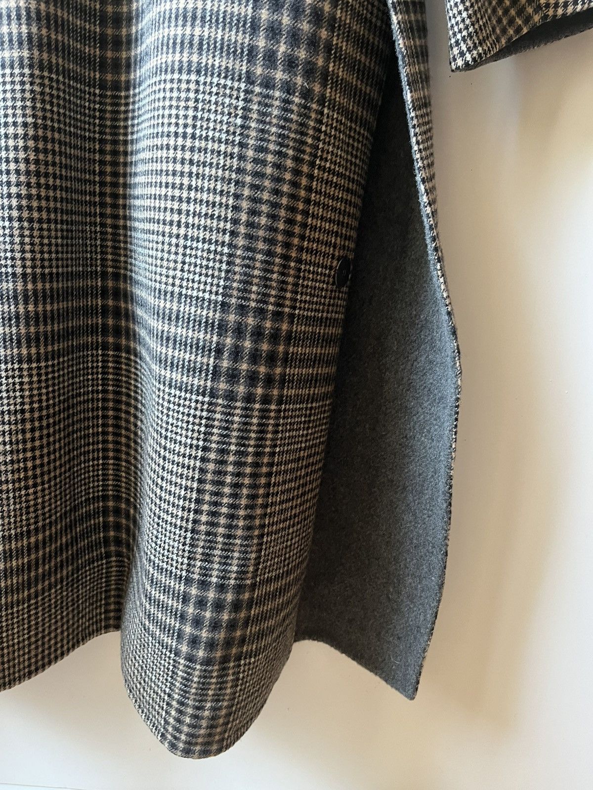 Solid Homme Solid Homme Plaid Double Face Mac Coat Size US S / EU 44-46 / 1 - 5 Thumbnail