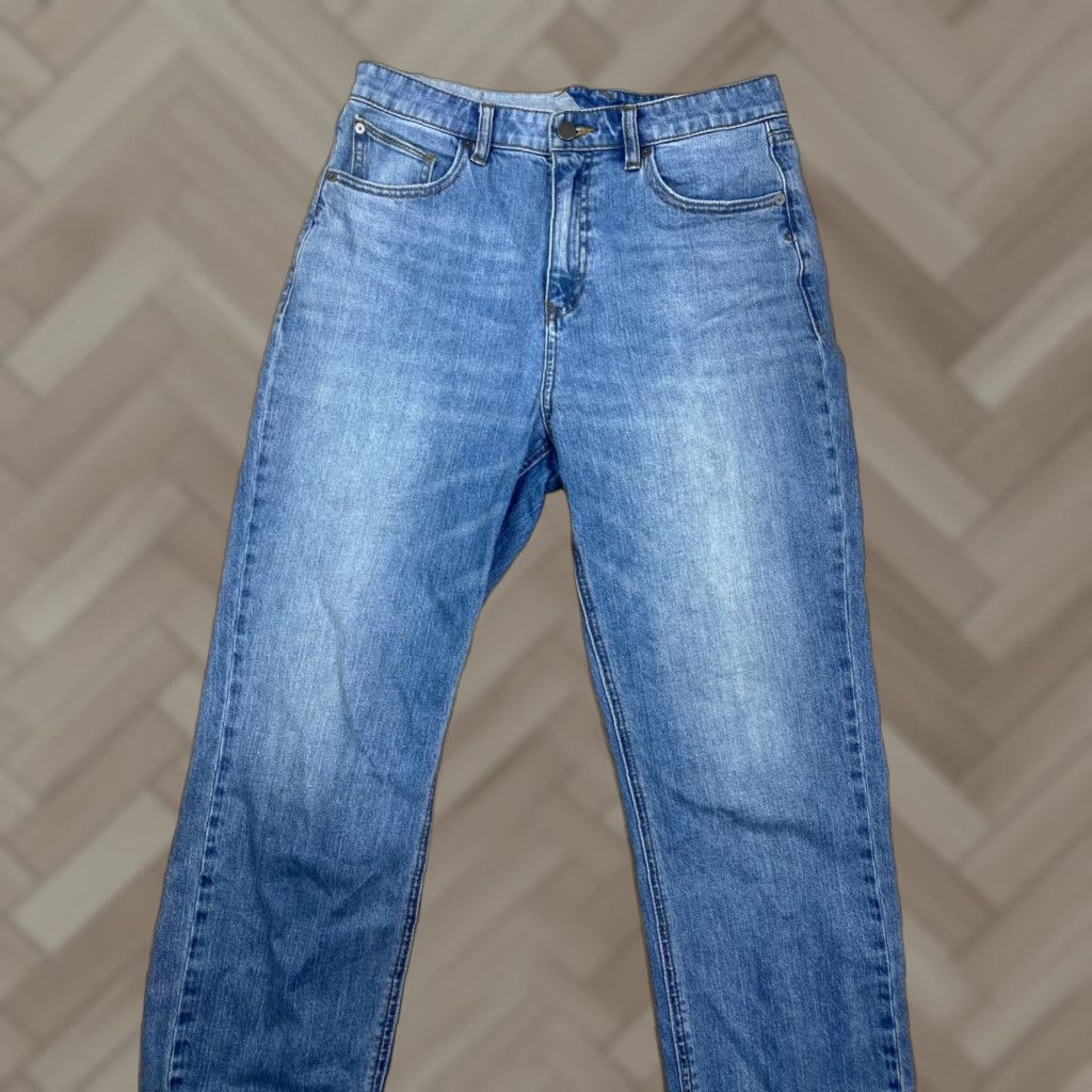 Volcom VINTAGE Volcom Jeans Mens Medium Washed Solver Style Modern Straight Cotton 30x27 Blue Denim 7060 Mens Jeans Straight Size US 30 / EU 46 - 1 Thumbnail